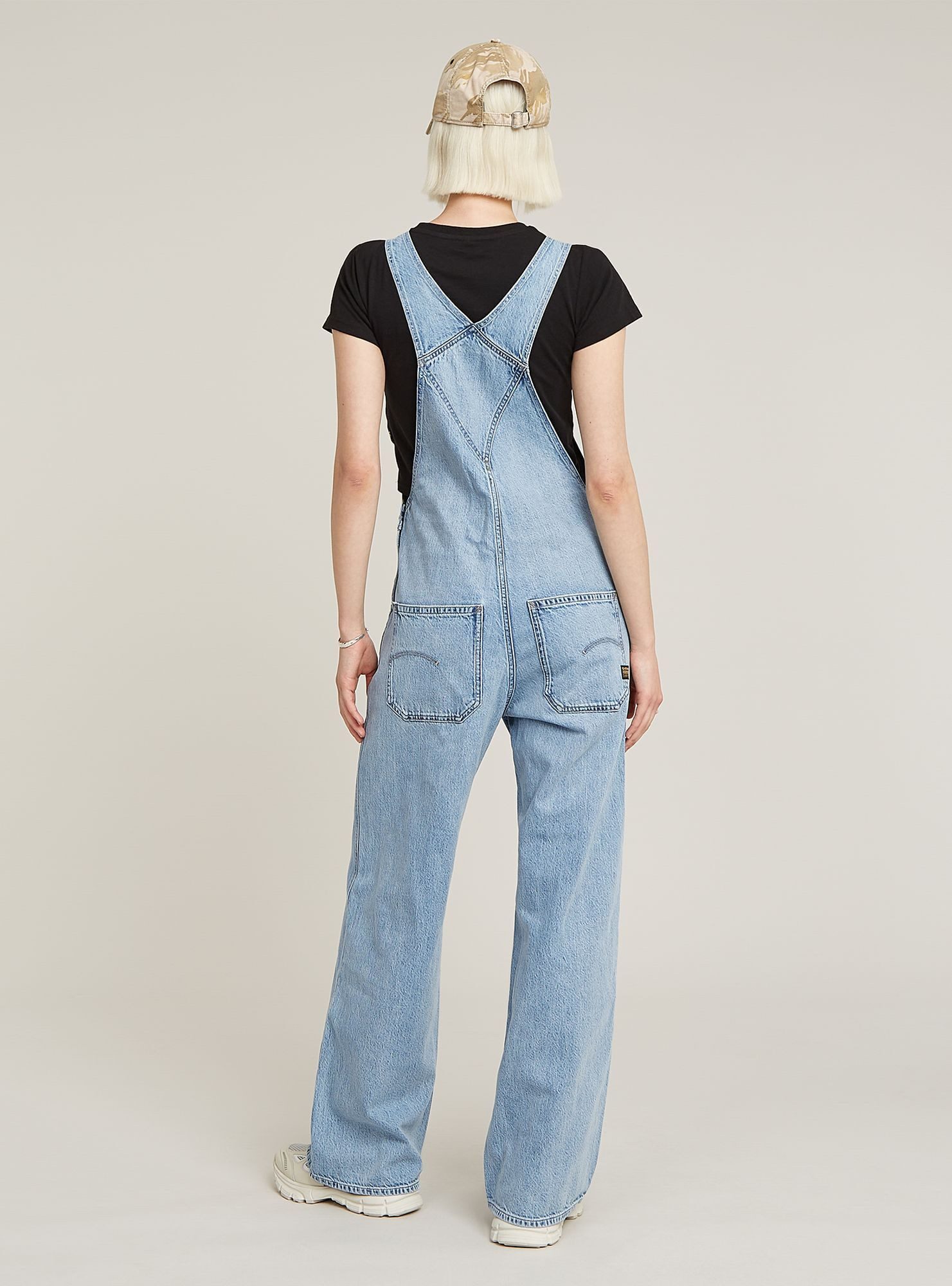 G-STAR Jumpsuit Straight Leg Latzhose