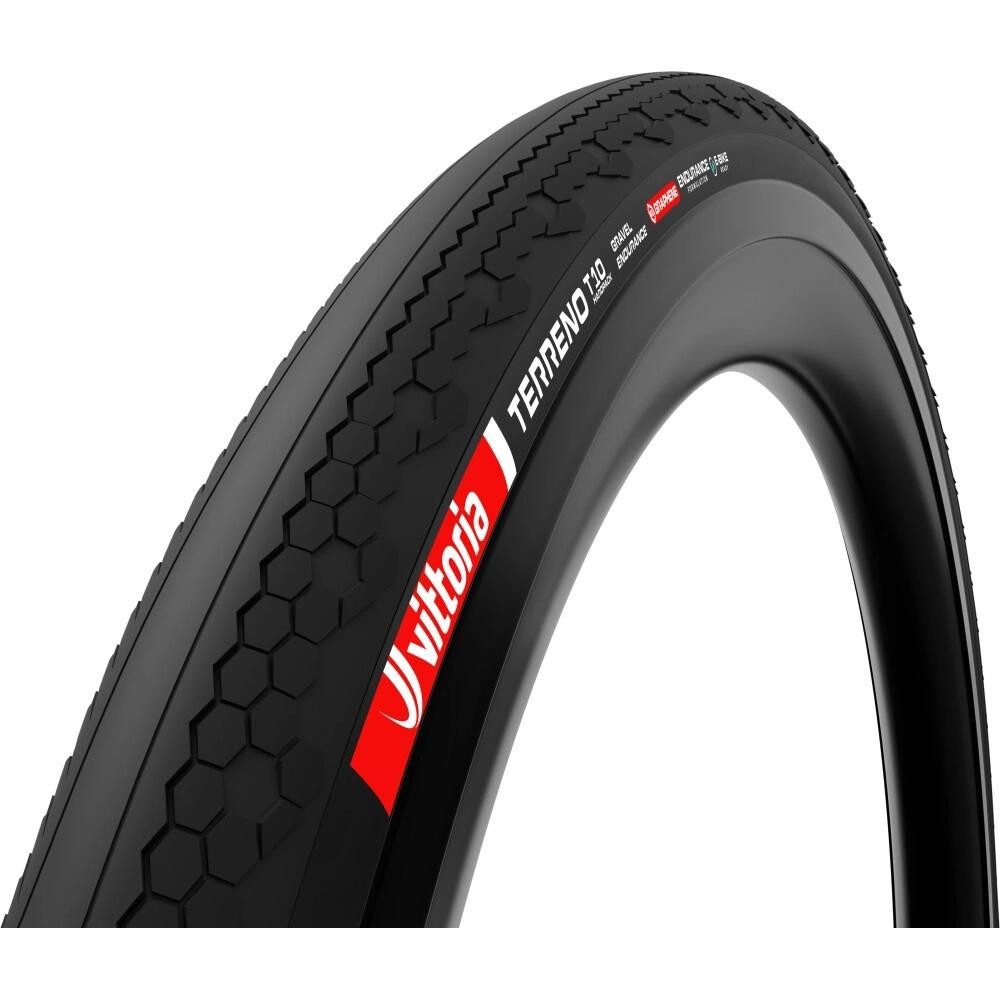 Vittoria Fahrradreifen Vittoria Terreno T10 Hardpack Gravel Reifen 40-622 Schwarz - Faltreife