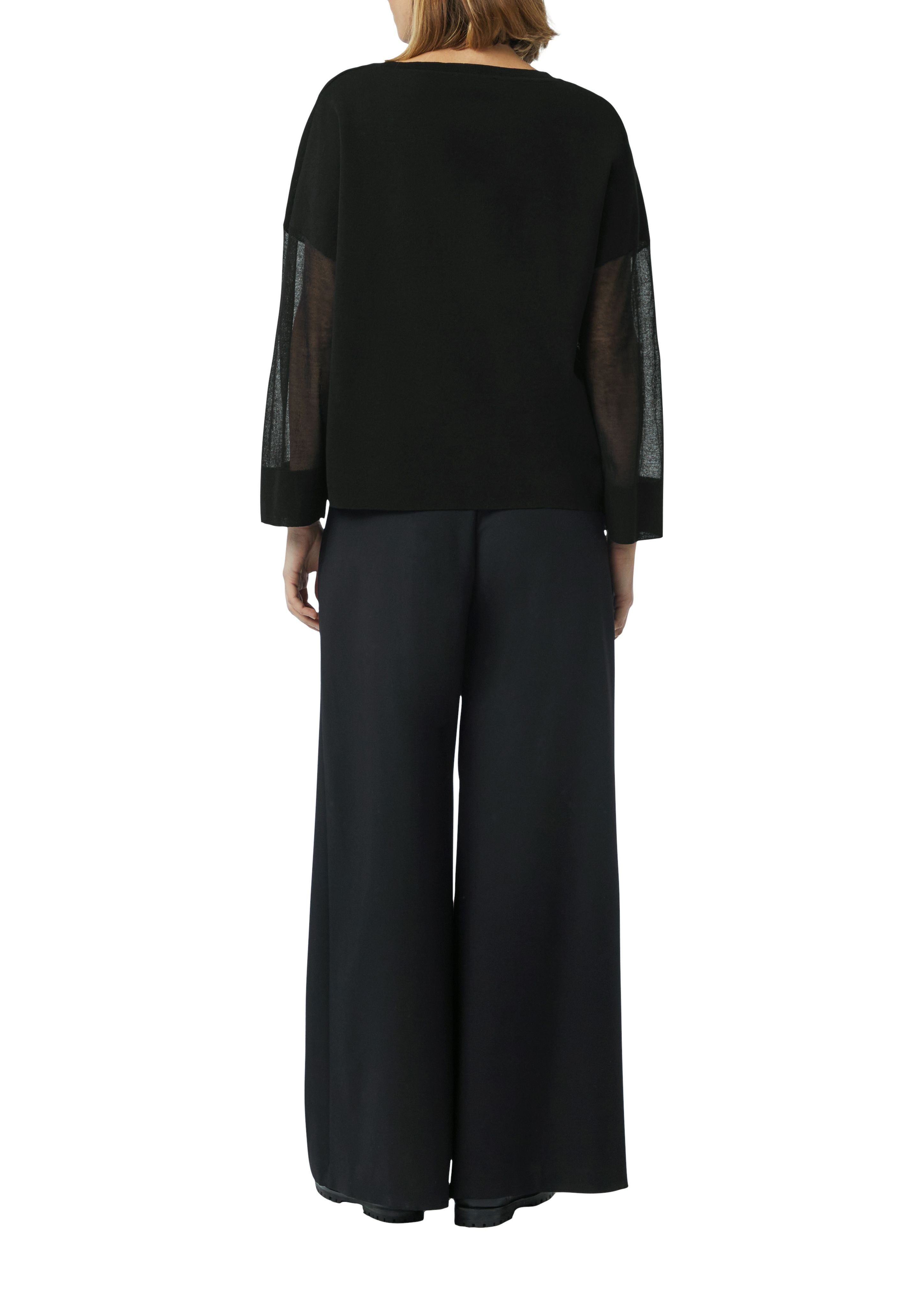 comma Langarmshirt Leichter Strickpullover im Relaxed günstig online kaufen