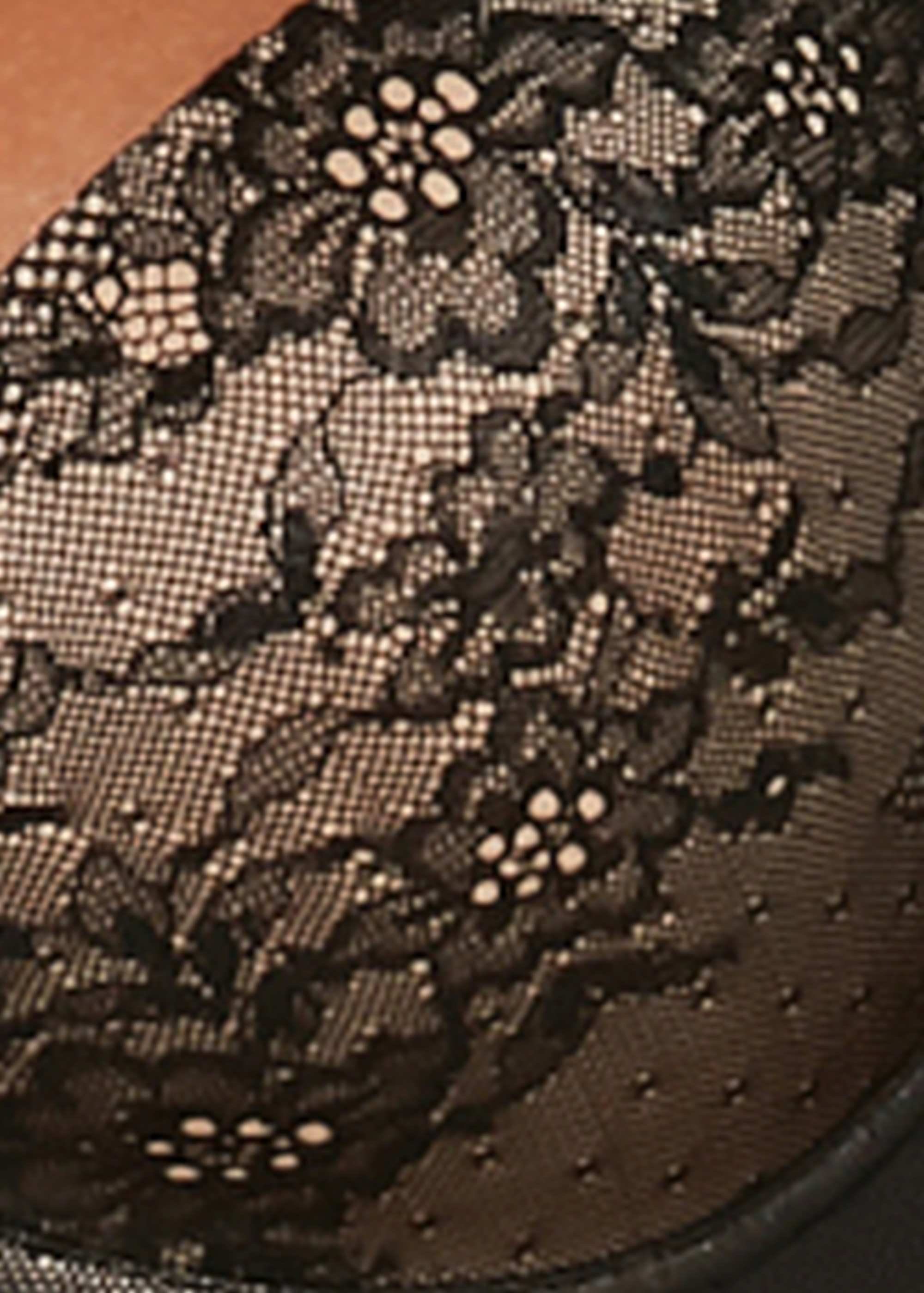 Gossard Dekolleté-BH Glossies Lace Push-Up BH Black (Push-Up, 1-tlg., glatte Spitze) verführerisch sexy