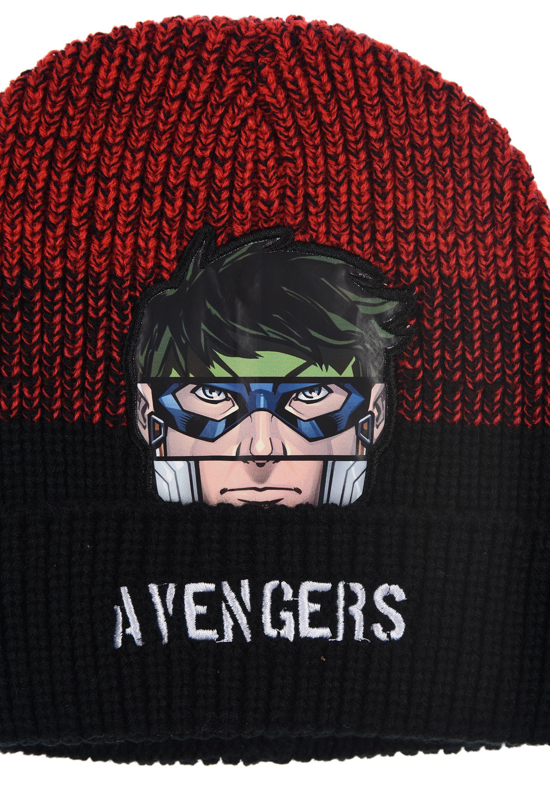 The AVENGERS Beanie Kinder Jungen Winter-Mütze