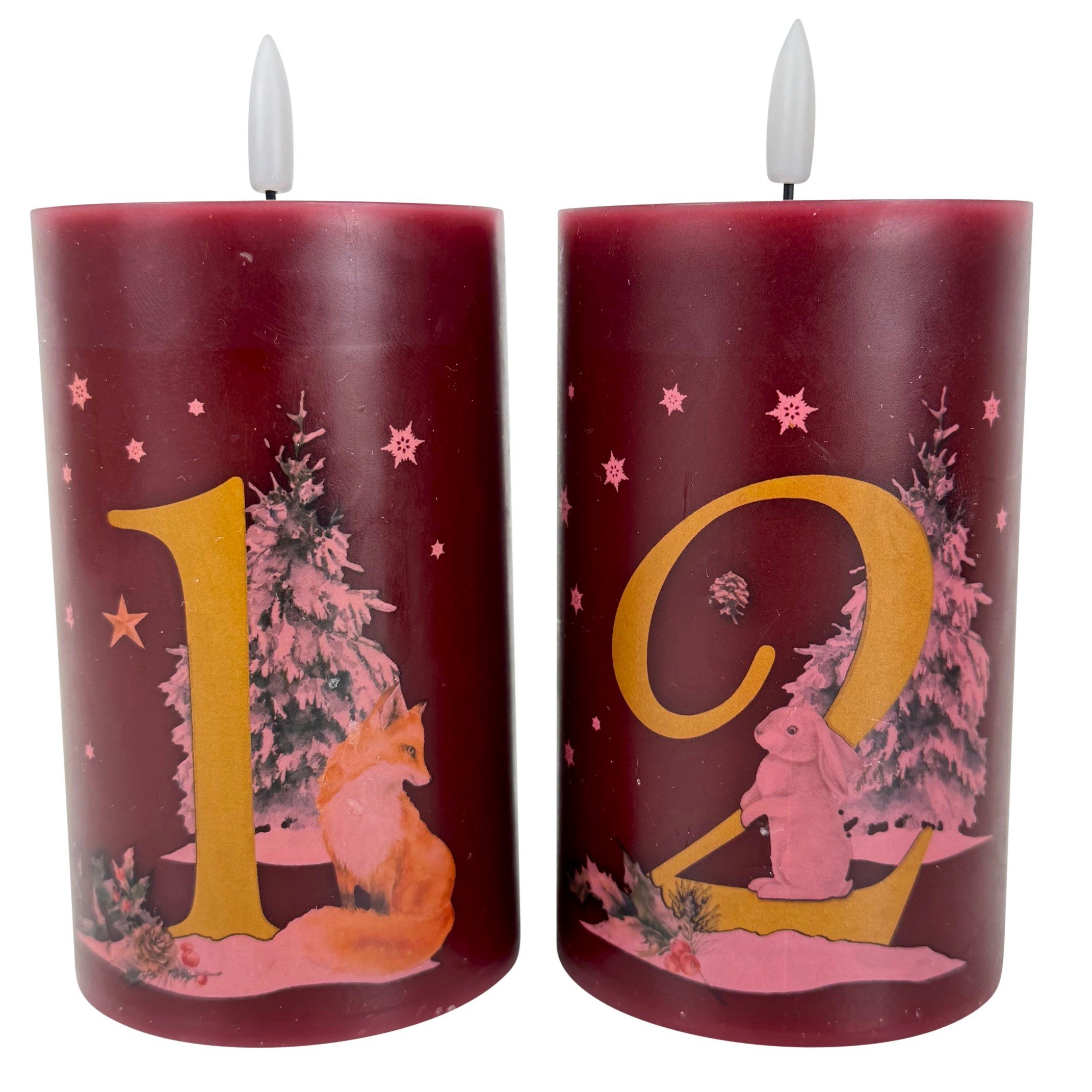 Online-Fuchs LED-Kerze 4 Adventskerzen im Set günstig online kaufen