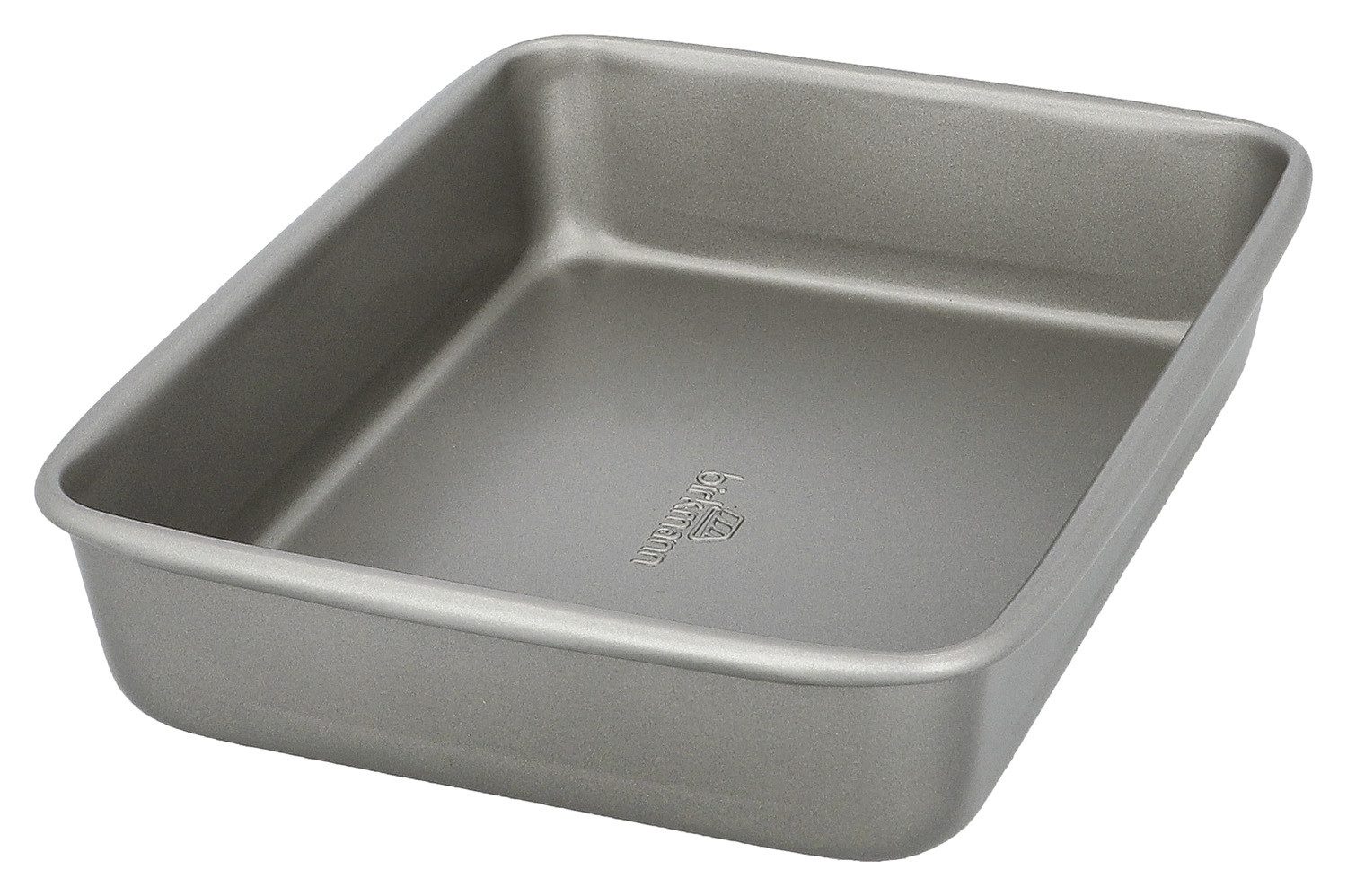 Backform BAKER`S BEST, Grau, 22 x 17 cm, Karbonstahl