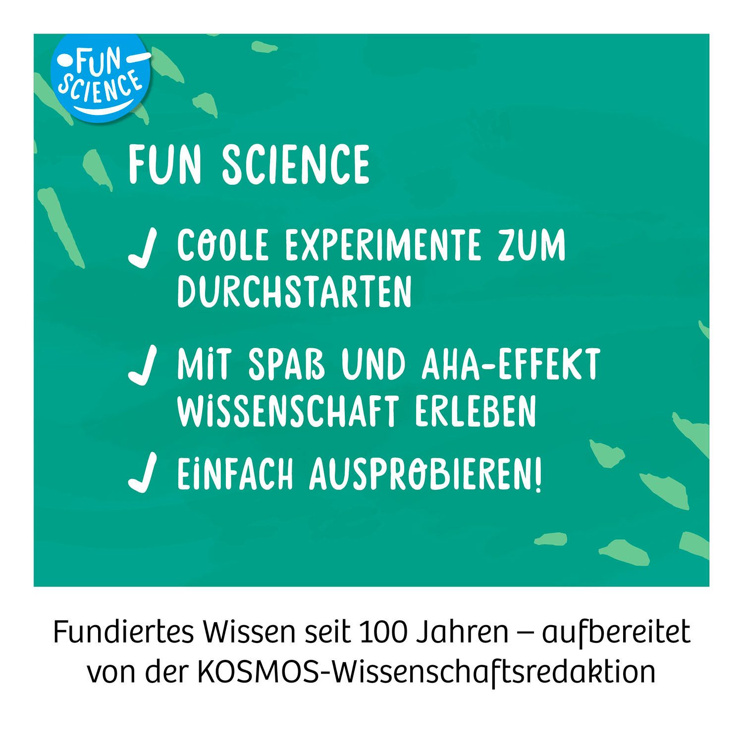 Kosmos Experimentierkasten Fun Science Fruchtgummi-Labor, Made in Germany