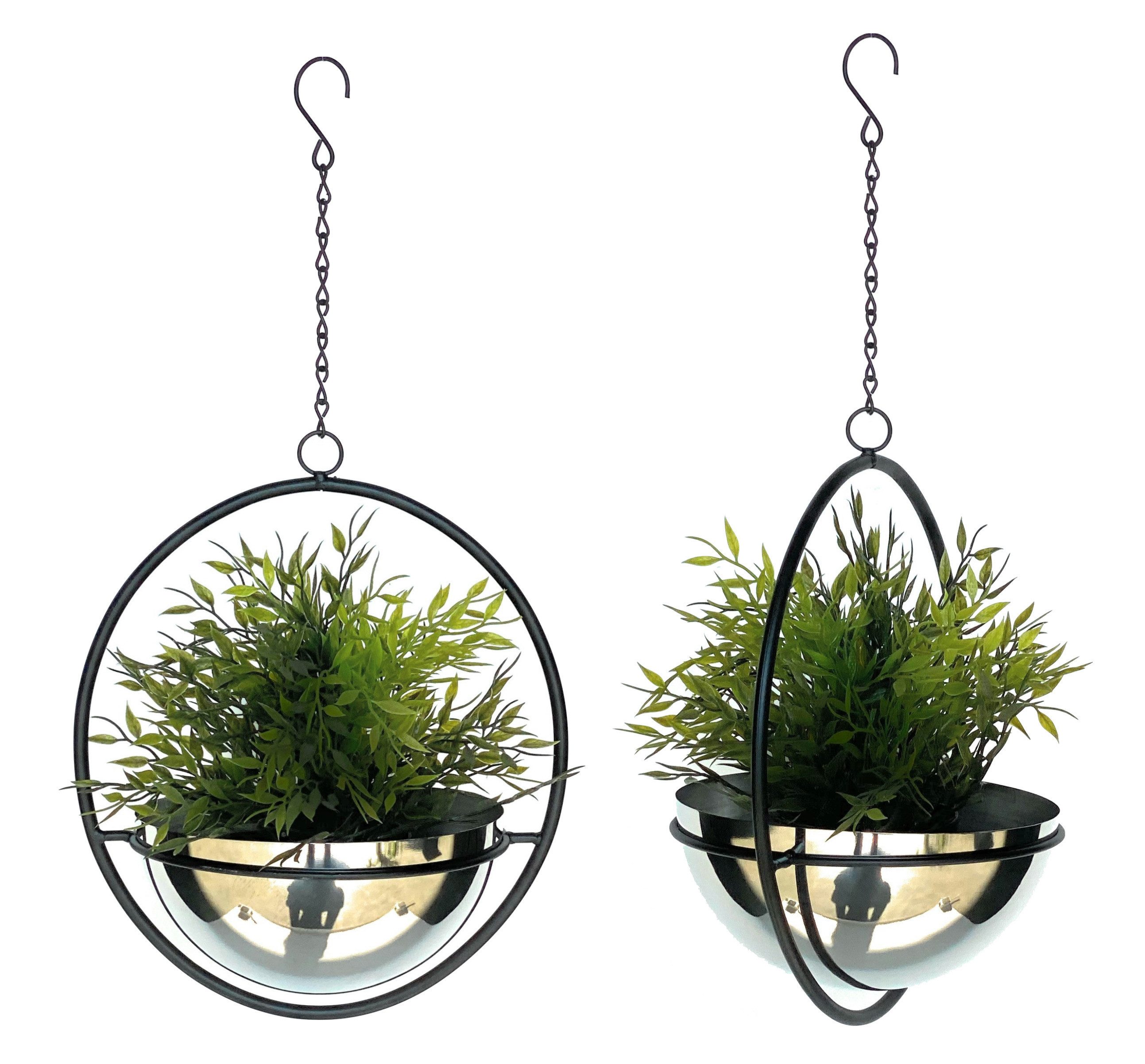 DanDiBo Blumenampel 2er Set Blumenhänger Innen Metall Wand Hängepflanzen 53 günstig online kaufen