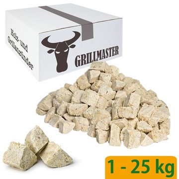 Flash Grillanzünder Anzündecken Anzündwürfel Grillanzünder Holzwolle Kamin Anzünder 1-24kg, 1 kg