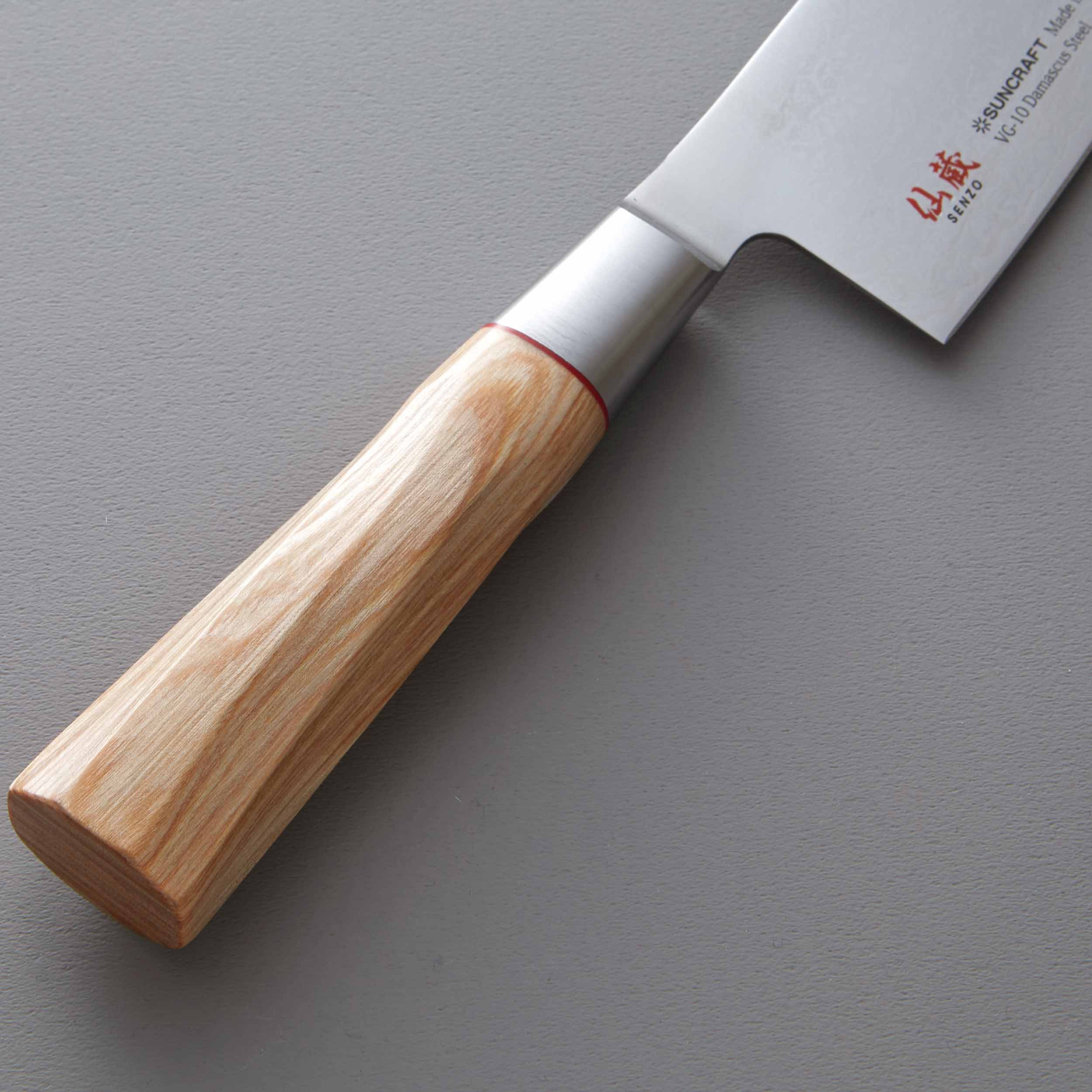 Suncraft Kochmesser Suncraft Senzo Twisted Octagon TO-05 Kochmesser 20 cm, TO-05