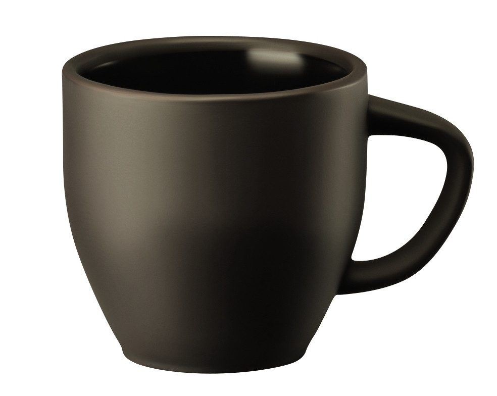 Rosenthal Espressotasse Junto Slate Grey Espressotasse mit Untertasse, Steinzeug