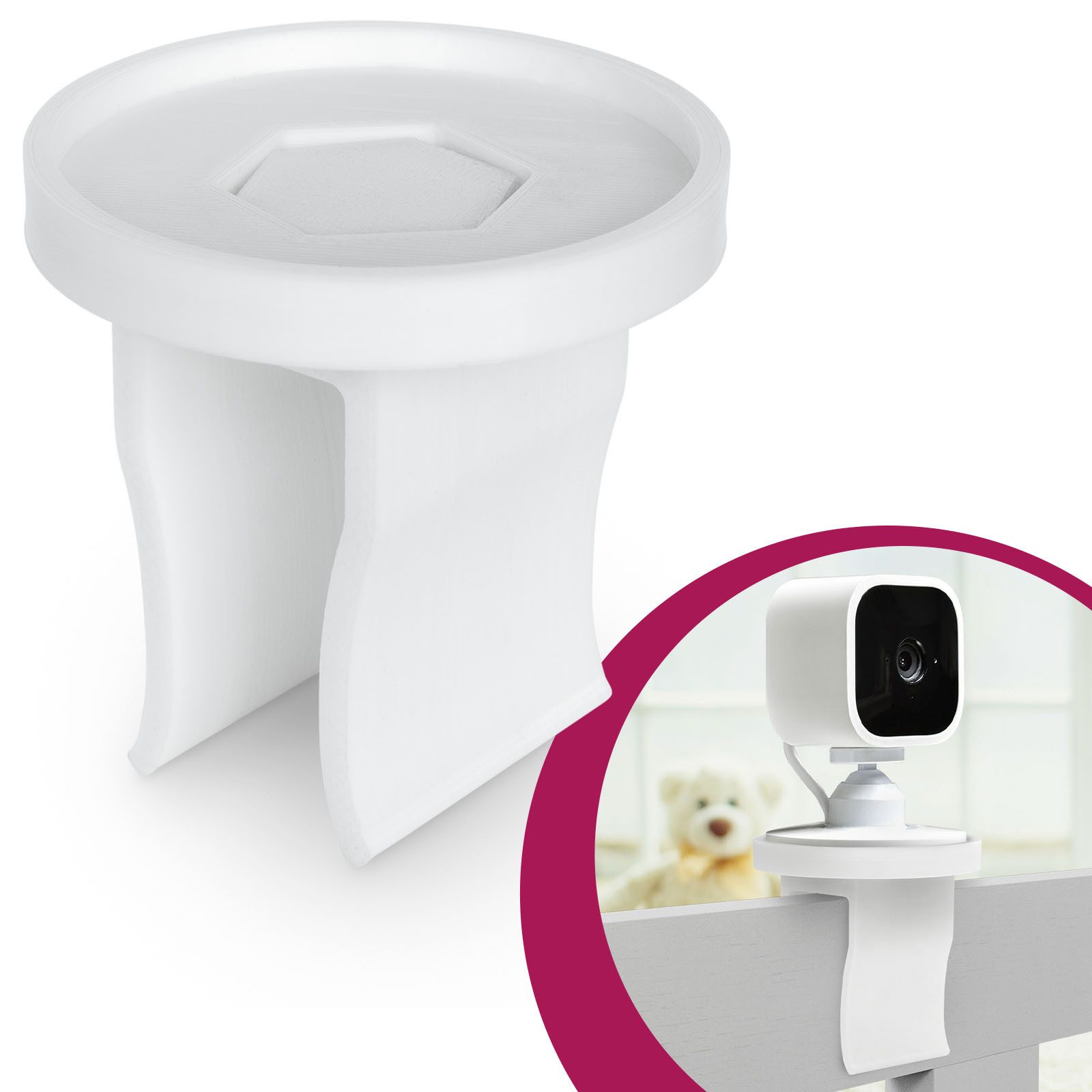 Babyphone Babyphone Halterung Halter Bett passend für Blink Mini
