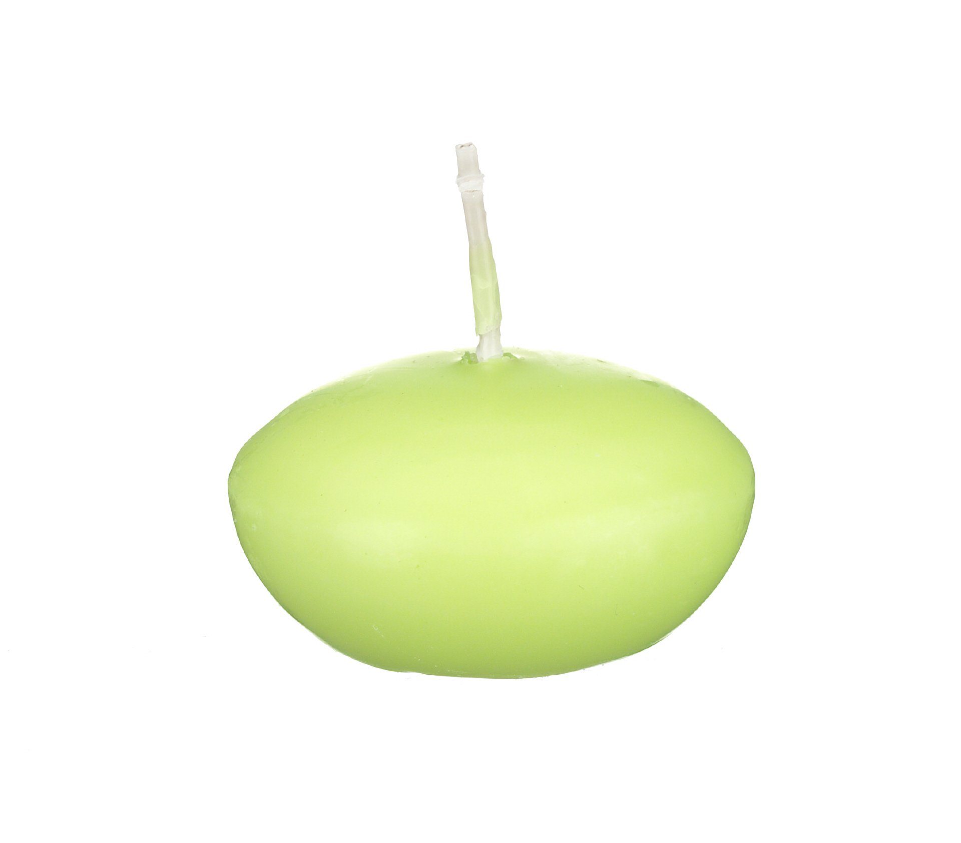 Wiedemann Kerzen Schwimmkerze Schwimmkerzen Apfelgrün Ø 45 mm, 24 Stück
