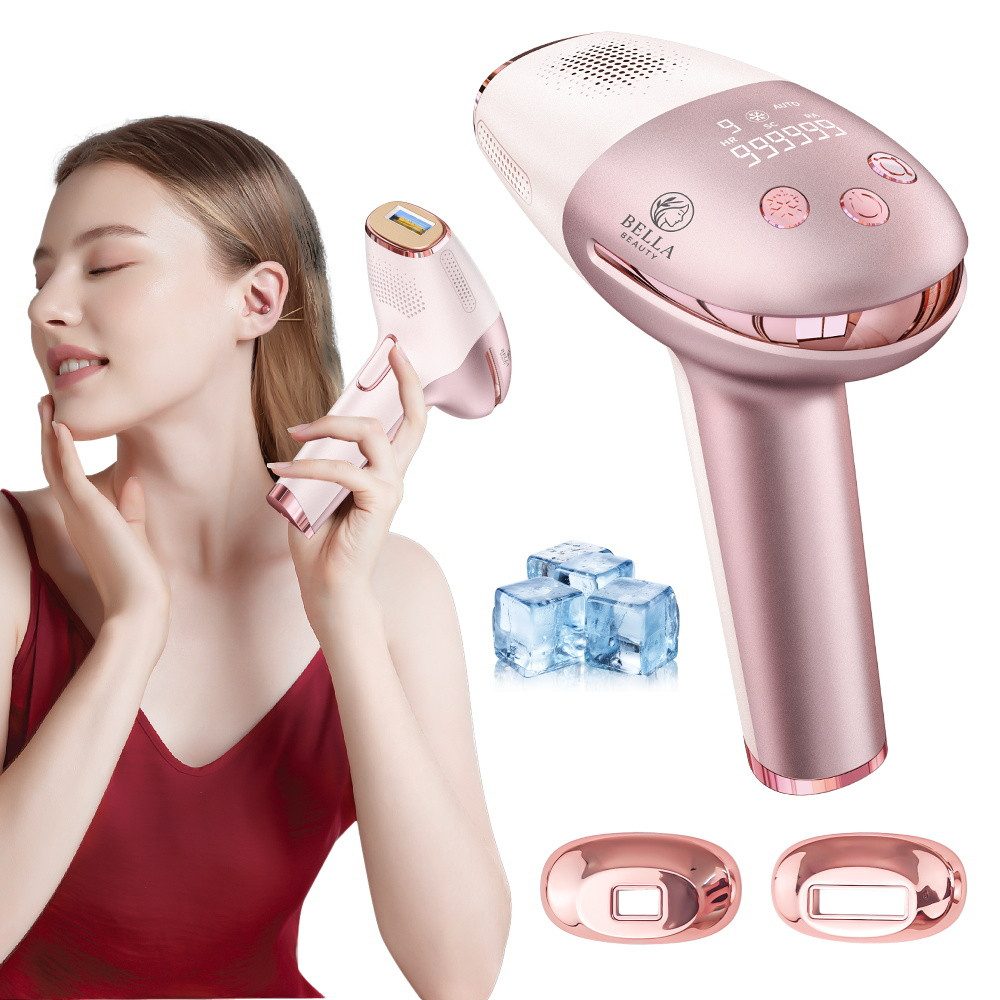 BELLABEAUTY IPL-Haarentferner IPL Haarentfernung, IPL Laser Kühlfunktion, IPL Haarentfernungsgerät, 999999 Lichtimpulse, 999.999 Lichtimpulse, 999.999 Lichtimpulse, Damengeschenk, Lumea IPL