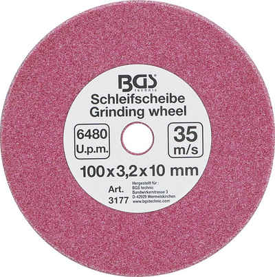 BGS technic Schleifscheibe »Schleifscheibe, für Art. 3180, Ø 100 x 3,2 x 10 mm«