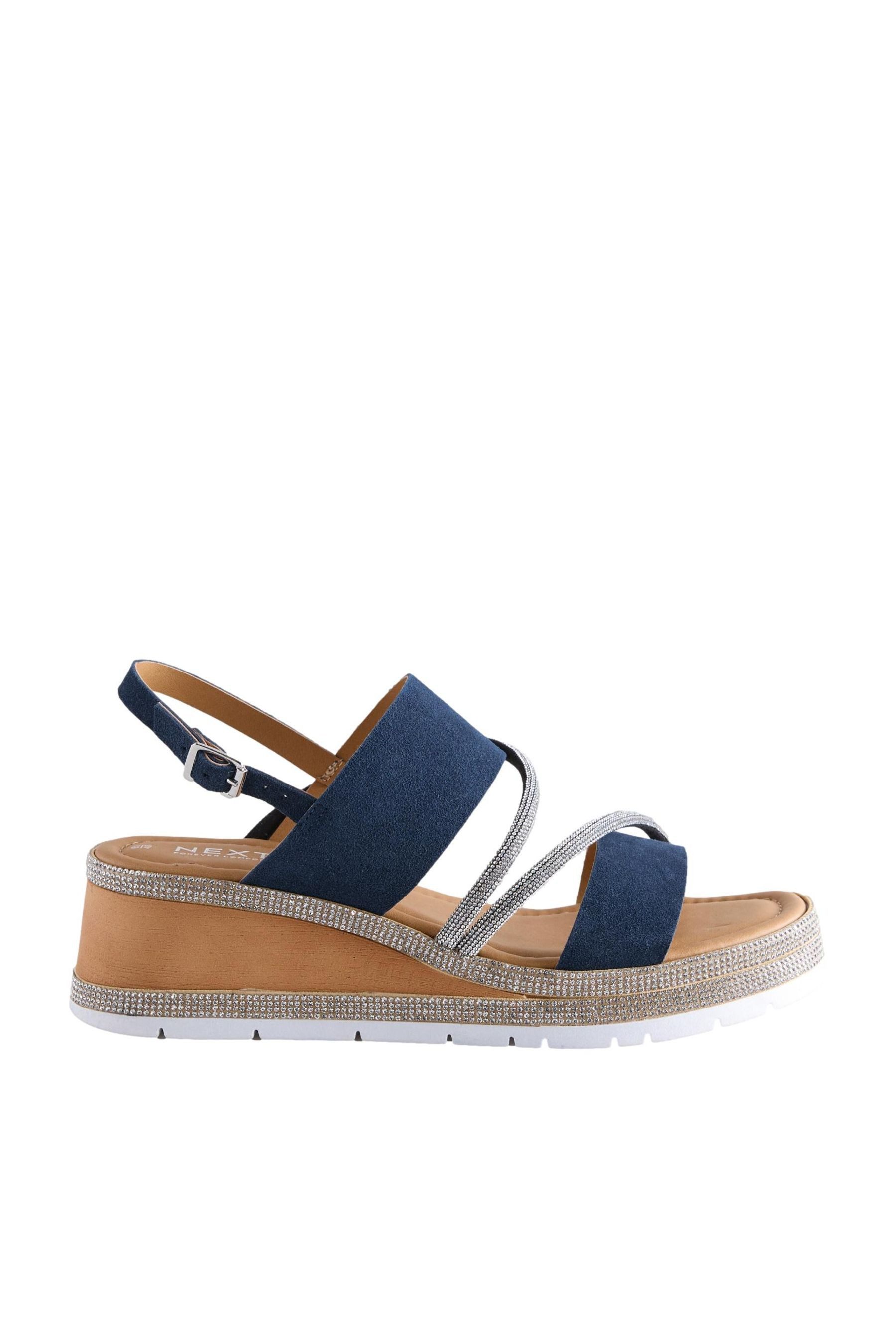 Next Forever Comfort® Leder-Slingbacks, extra weit Slingsandale (1-tlg) günstig online kaufen