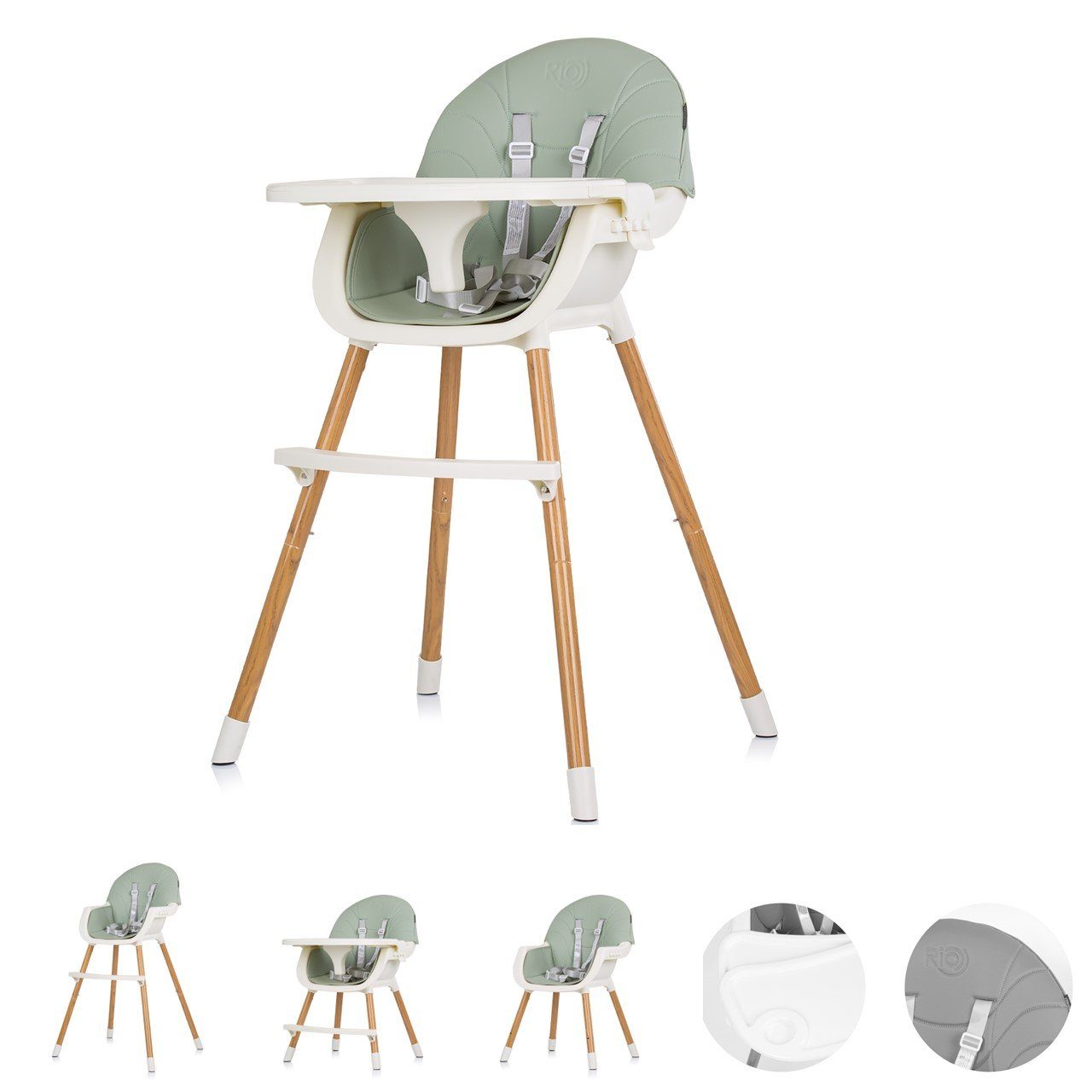 Chipolino Kombihochstuhl Kinderhochstuhl Rio 2 in günstig online kaufen