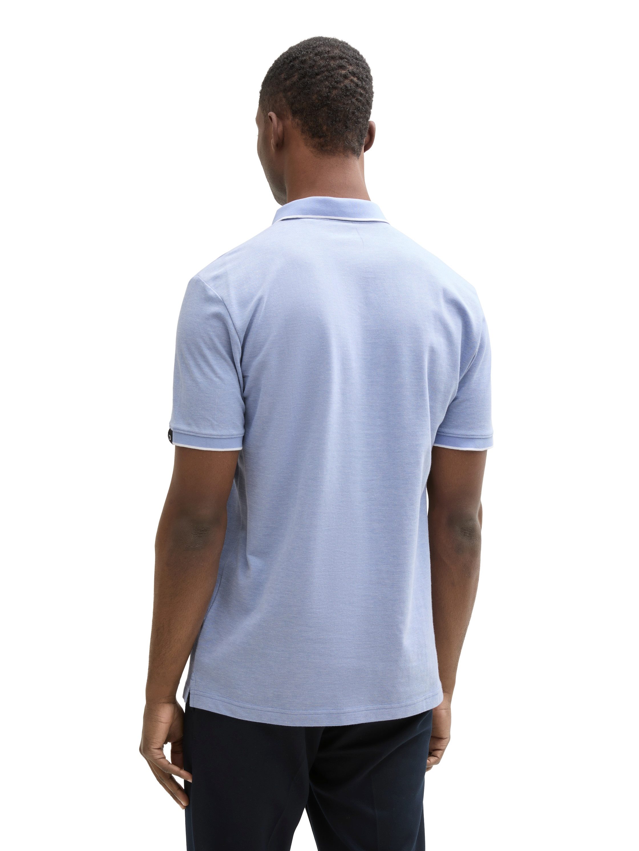 TOM TAILOR Denim Poloshirt mit Kontrastdetails günstig online kaufen