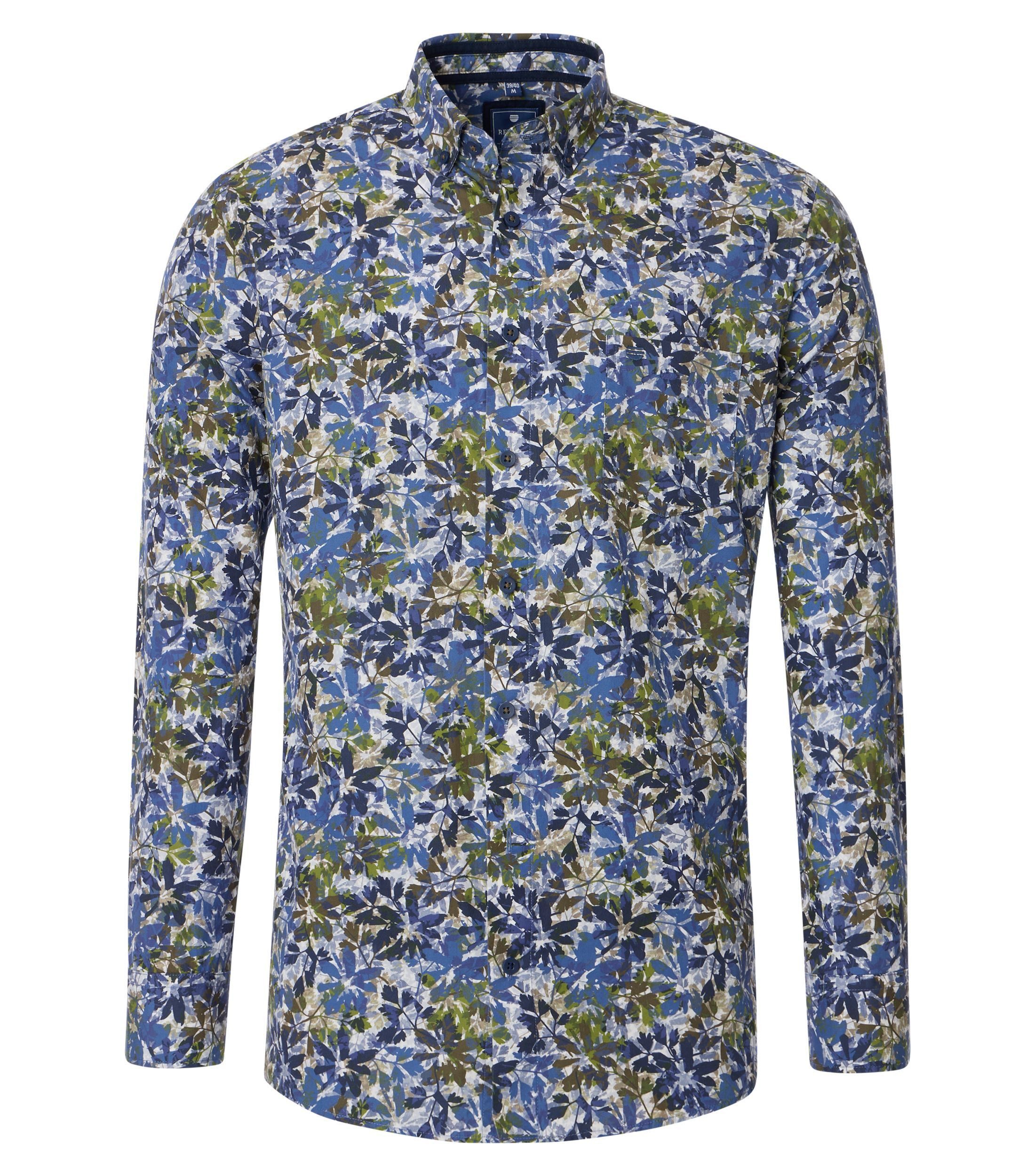 Langarmhemd Druck Modern Fit