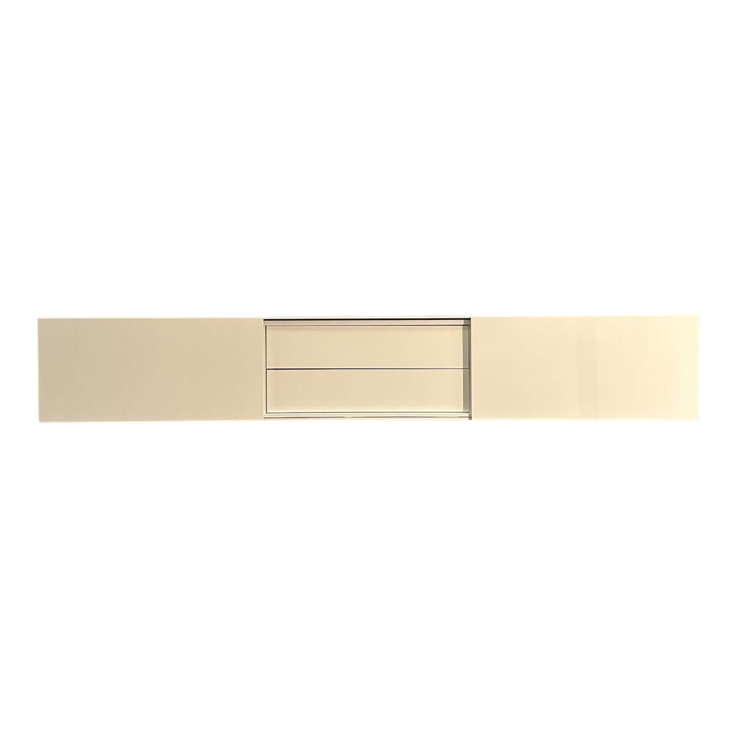 Kettnaker Sideboard Lowboard Lack Weiß Matt Wandhängend