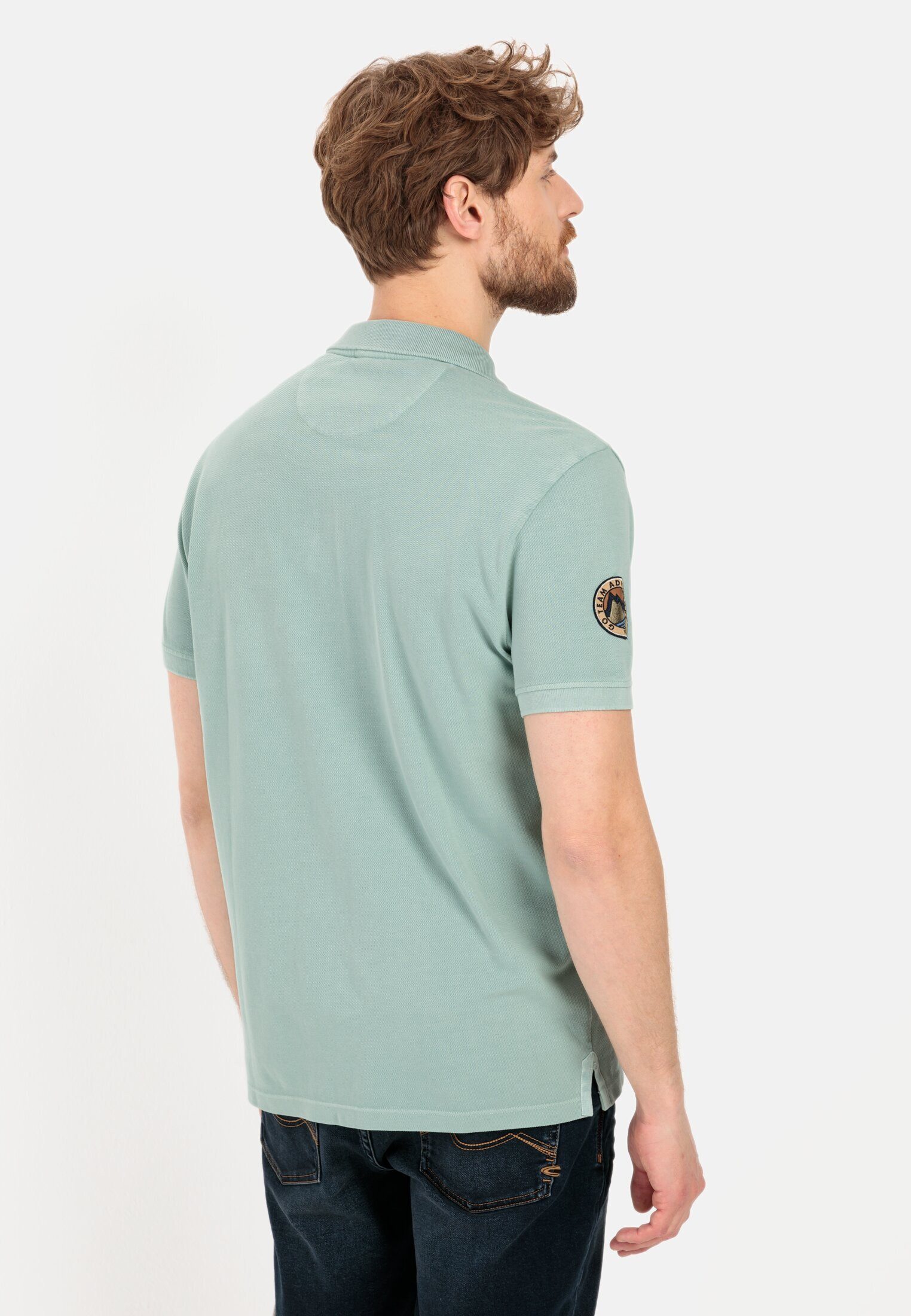 camel active Poloshirt aus zertifiziertem Organic günstig online kaufen