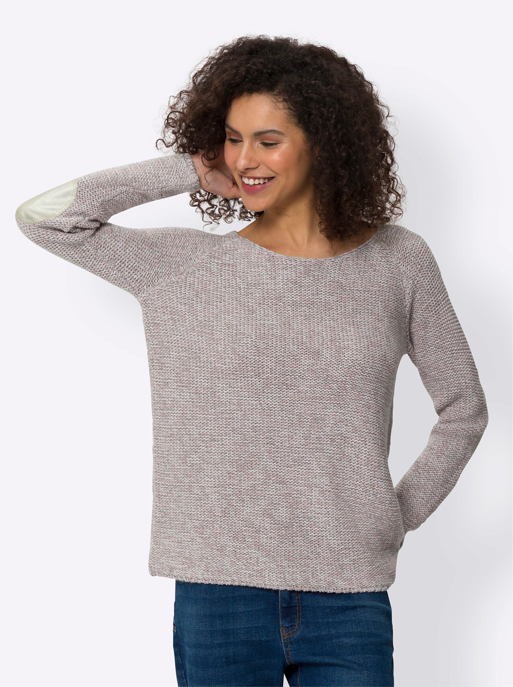 heine Strickpullover Rundhalspullover .