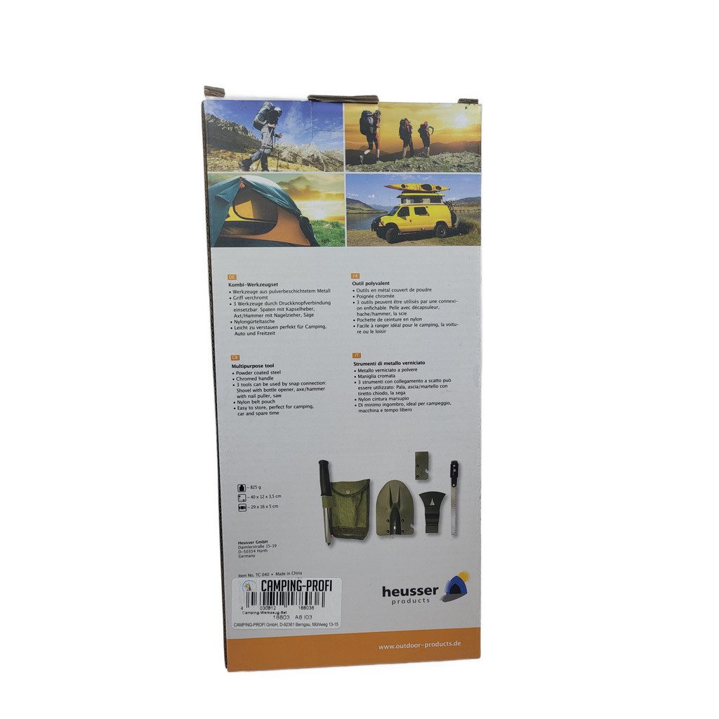 Thumbnail - Outdoor Schaufel Camping-Werkzeug-Set, (4 St)