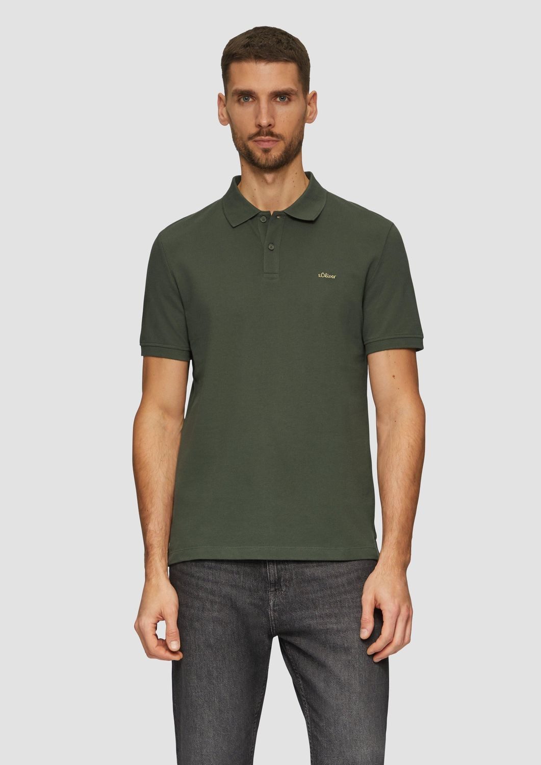 s.Oliver Poloshirt Poloshirt Kragen, Knopfleiste, kurzarm günstig online kaufen
