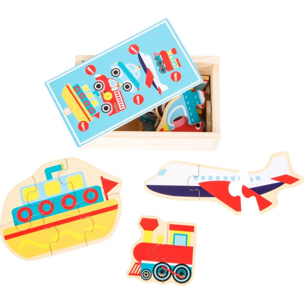 Small Foot Puzzle Puzzle-Box Verkehr, Puzzleteile