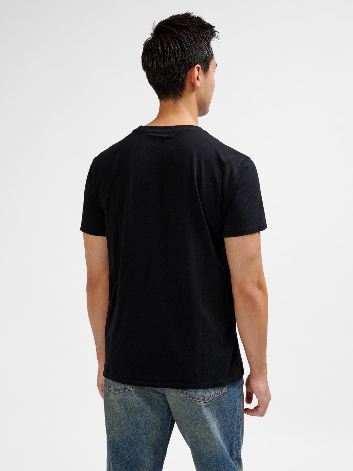hummel T-Shirt Regular Fit Stretch Rundhalsausschnitt günstig online kaufen