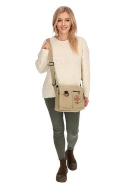 KUNST UND MAGIE Schultertasche Damen Baum der Liebe Hippie Handtasche +Schulterriemen Lebensbaum