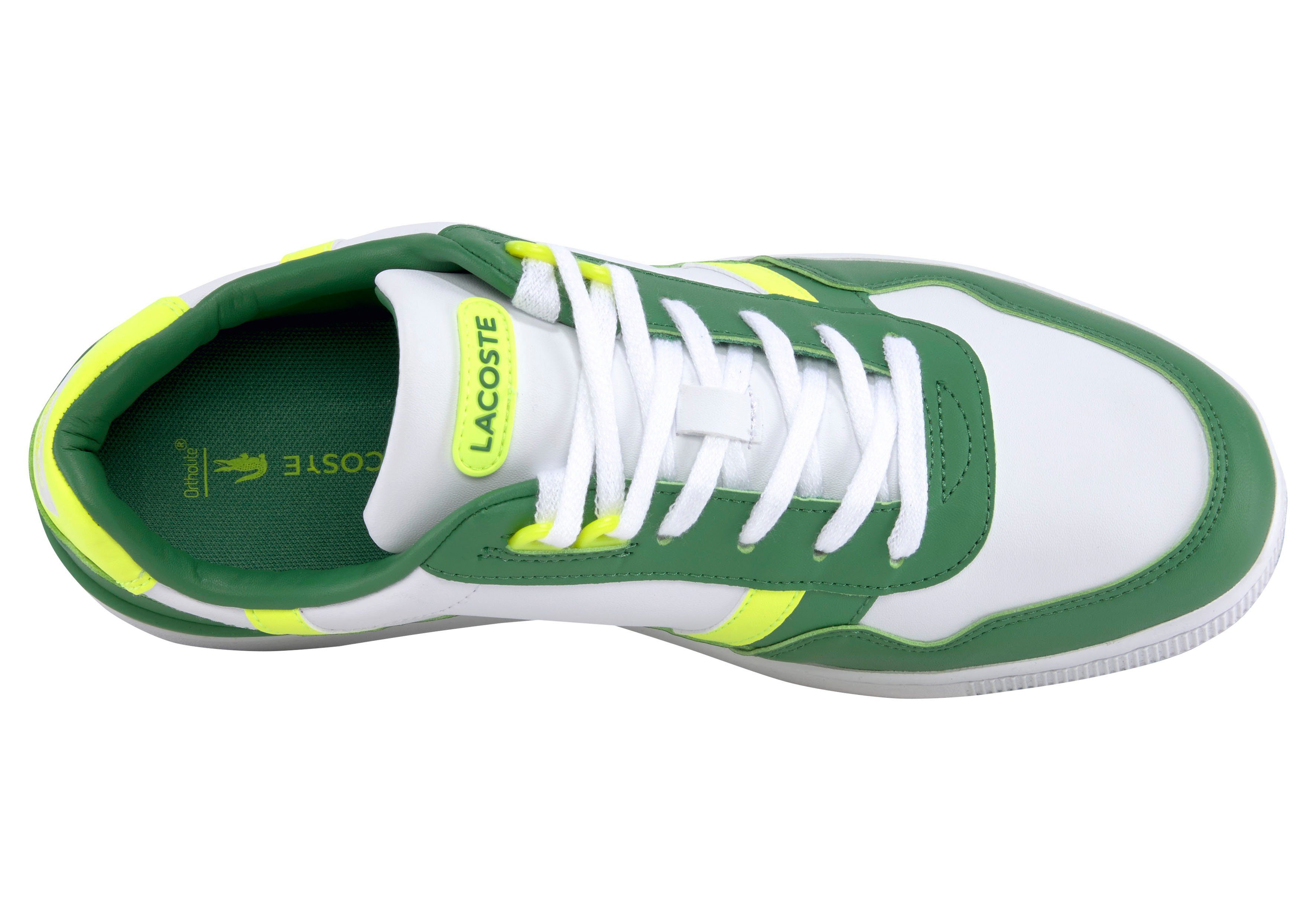 4 123 T-CLIP Sneaker Lacoste weiß-grün SMA