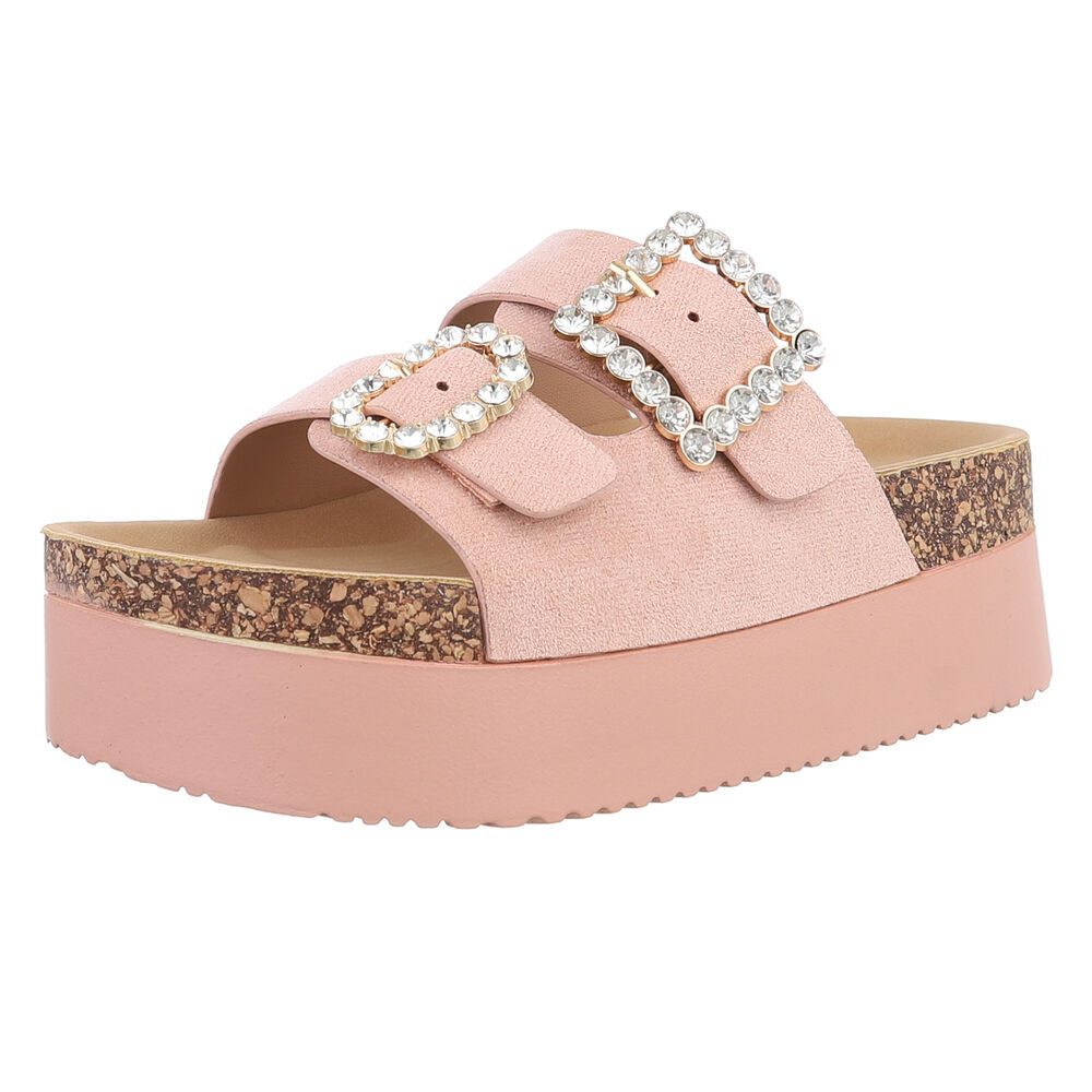 Ital-Design Komfortable Plateau-Sandalen für den Sommer Plateausandaletten günstig online kaufen