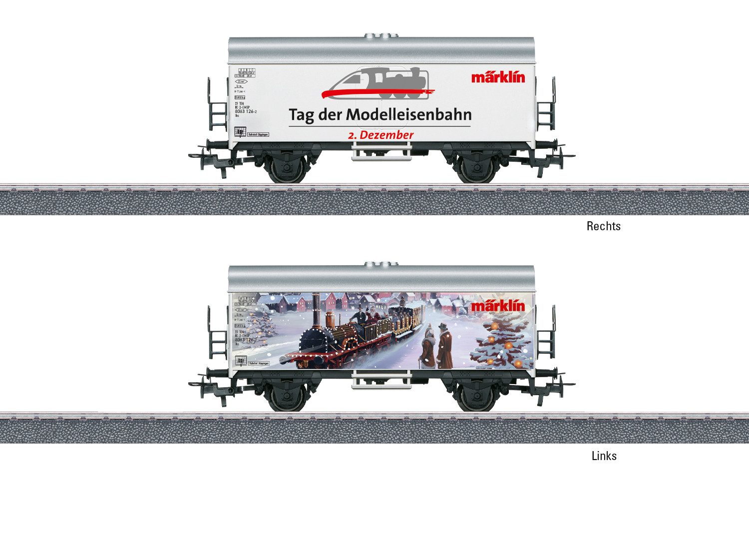 Märklin Modelleisenbahn-Set Märklin 44227 H0 Tag d.Modellbahn Wagen 2026