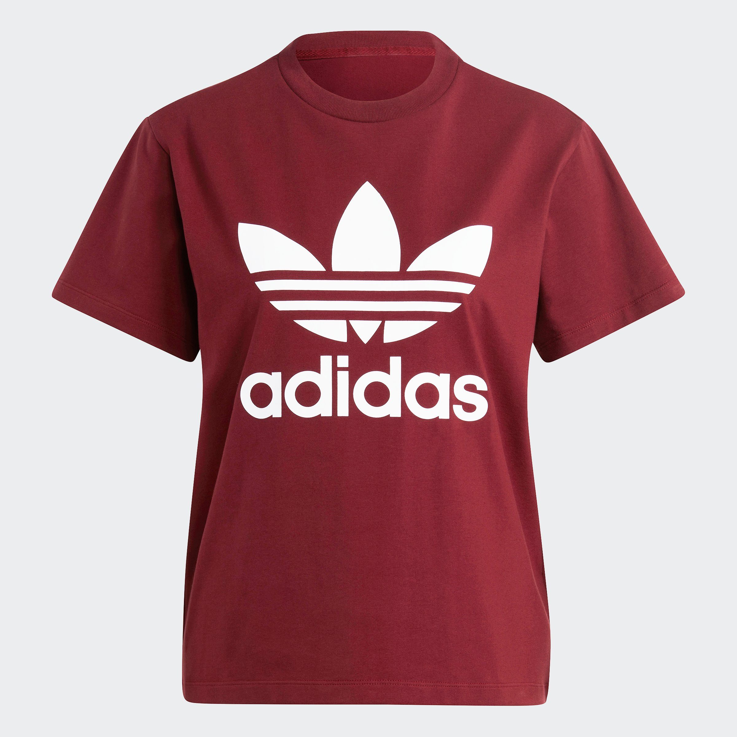 Shadow ADICOLOR TREFOIL T-Shirt adidas CLASSICS Originals Red