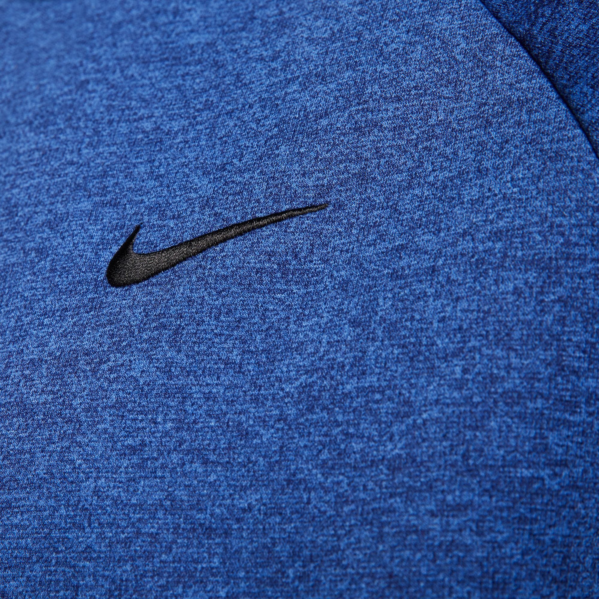Nike Kapuzensweatshirt THERMA-FIT MEN'S PULLOVER VOID/HTR/GAME ROYAL/BLACK HOODIE FITNESS BLUE