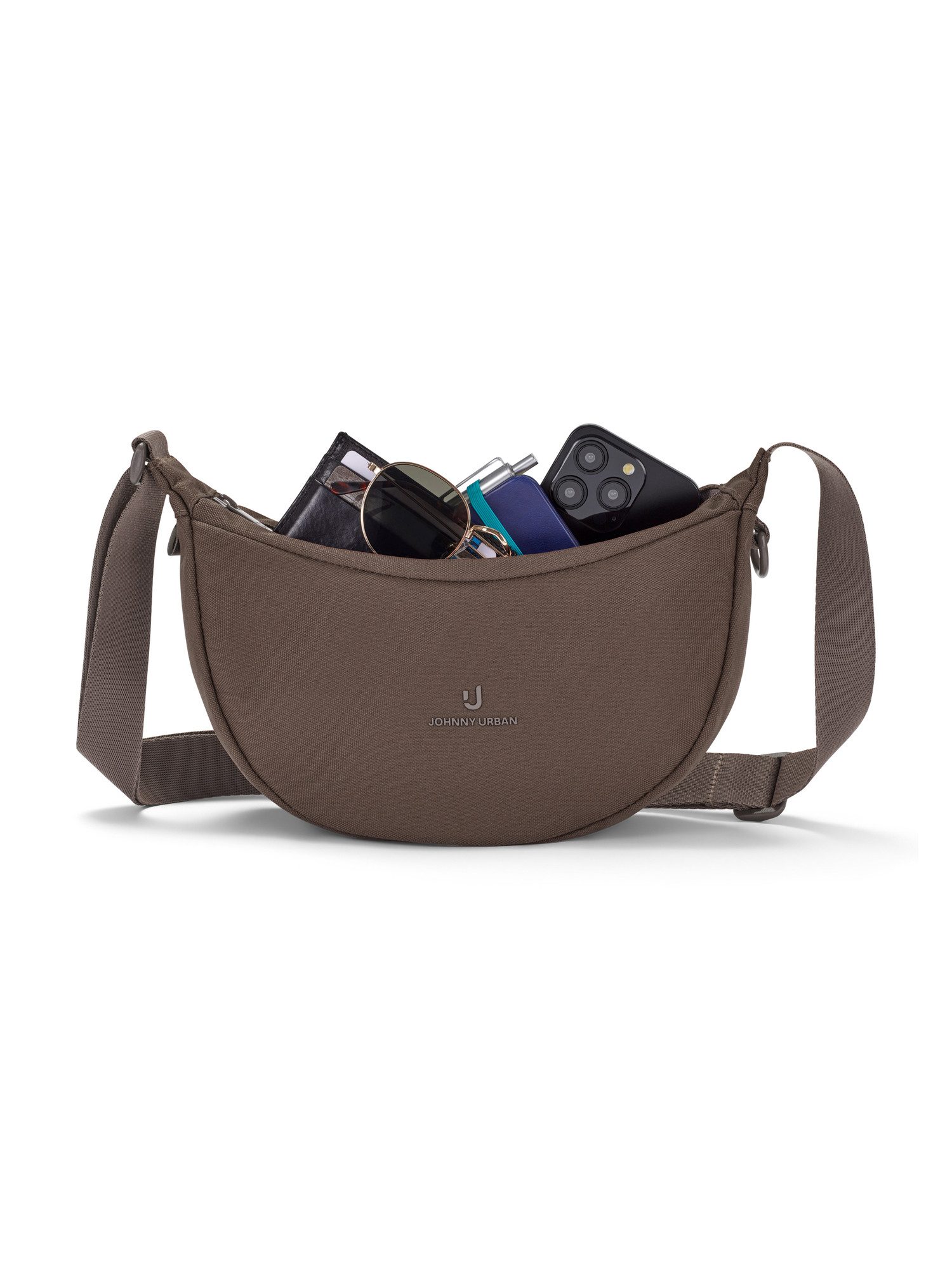 Johnny Urban Umhängetasche Ally Small Half Moon Bag, Kleine Crossbody Bag in Halbmond Form, Wasserabweisend