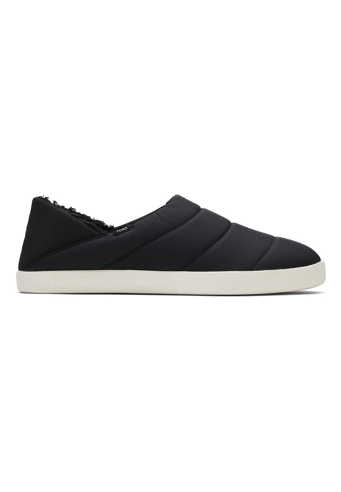 TOMS TOMS Мужчинам Домашняя обувь EZRA SLIP 10016946 Black Matte Schwarz Slipper