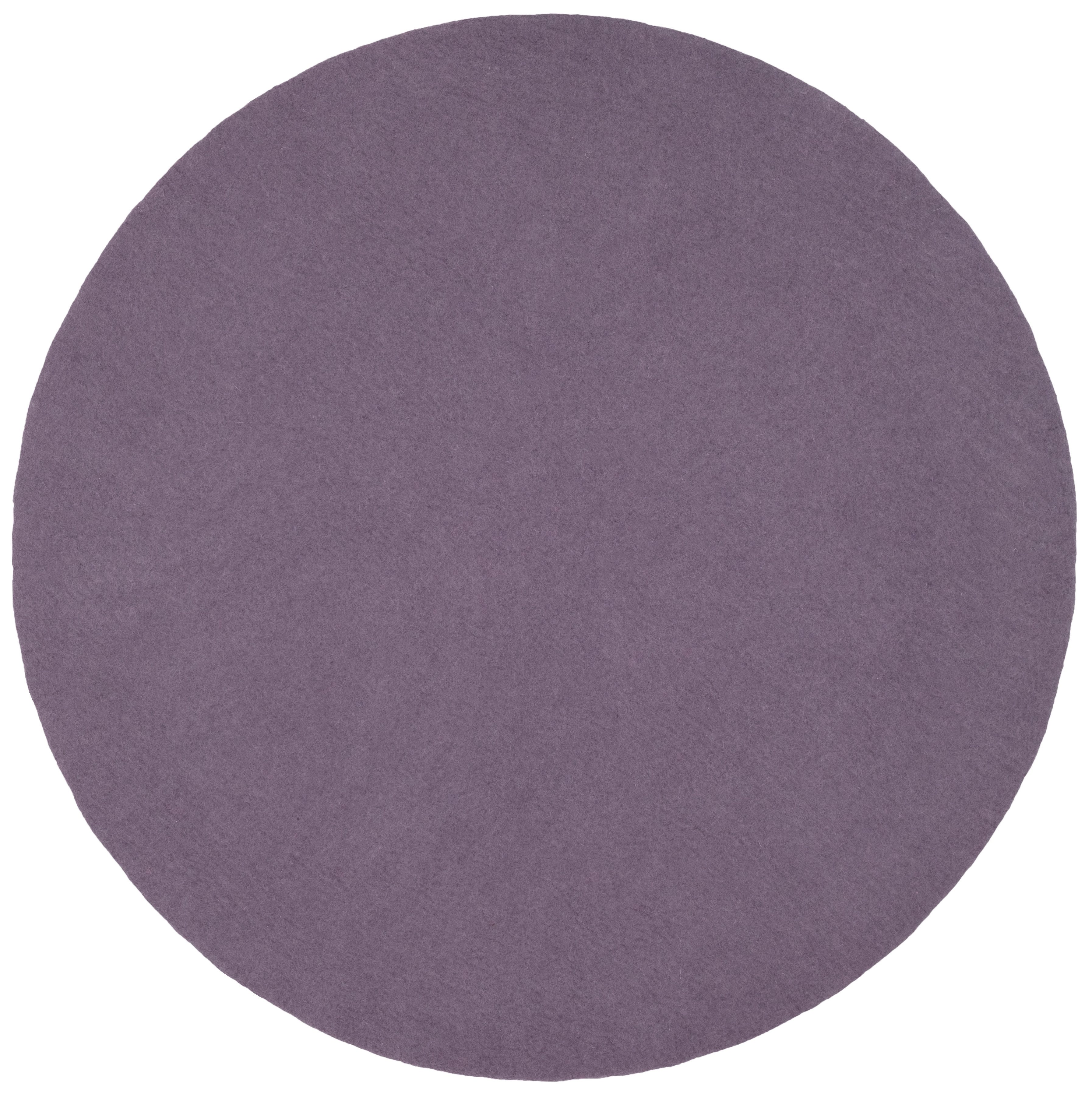 myfelt Wollteppich Frida Filzteppich rund, 100% reine Schurwolle