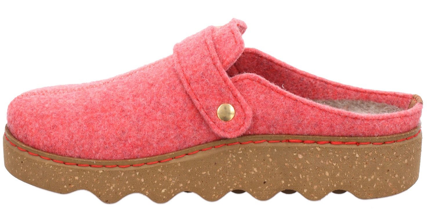 Rohde FOGGIA Pantoffel Hausschuh, Schlappen, Clog mit Plateausohle