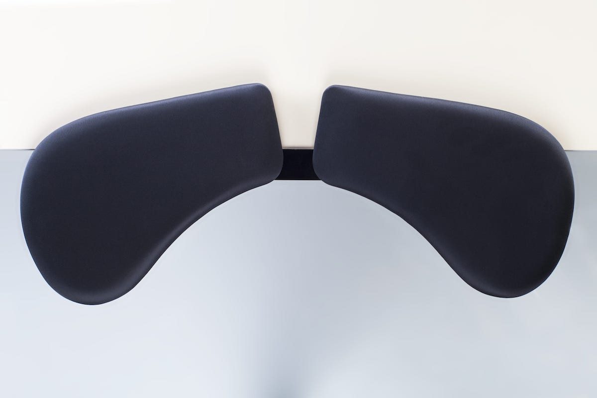 IOE Armlehne IO-REST Tischlehne DUO Stoff Lycra schwarz