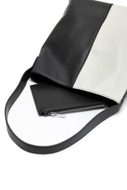 Vivance Shopper (2-tlg), colourblocking mit kleiner Innentasche, Handtasche, Schultertasche