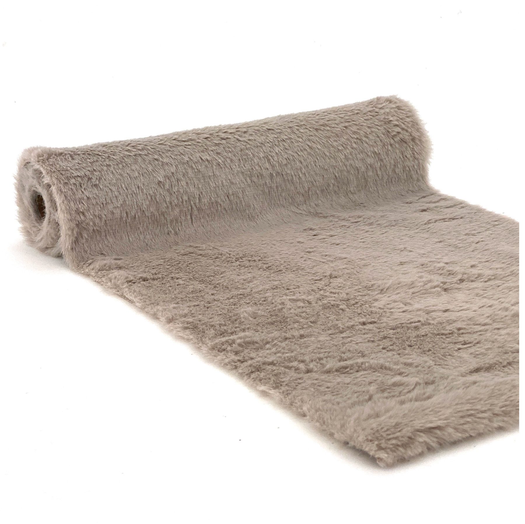 heimtexland Узкие скатерти Kunstfell Tischband Chalet Deko Winter Tischdeko (Typ902 1-tlg), Dekofell 28x200 cm I DIY Deko I Weihnachten I zuschneidbar