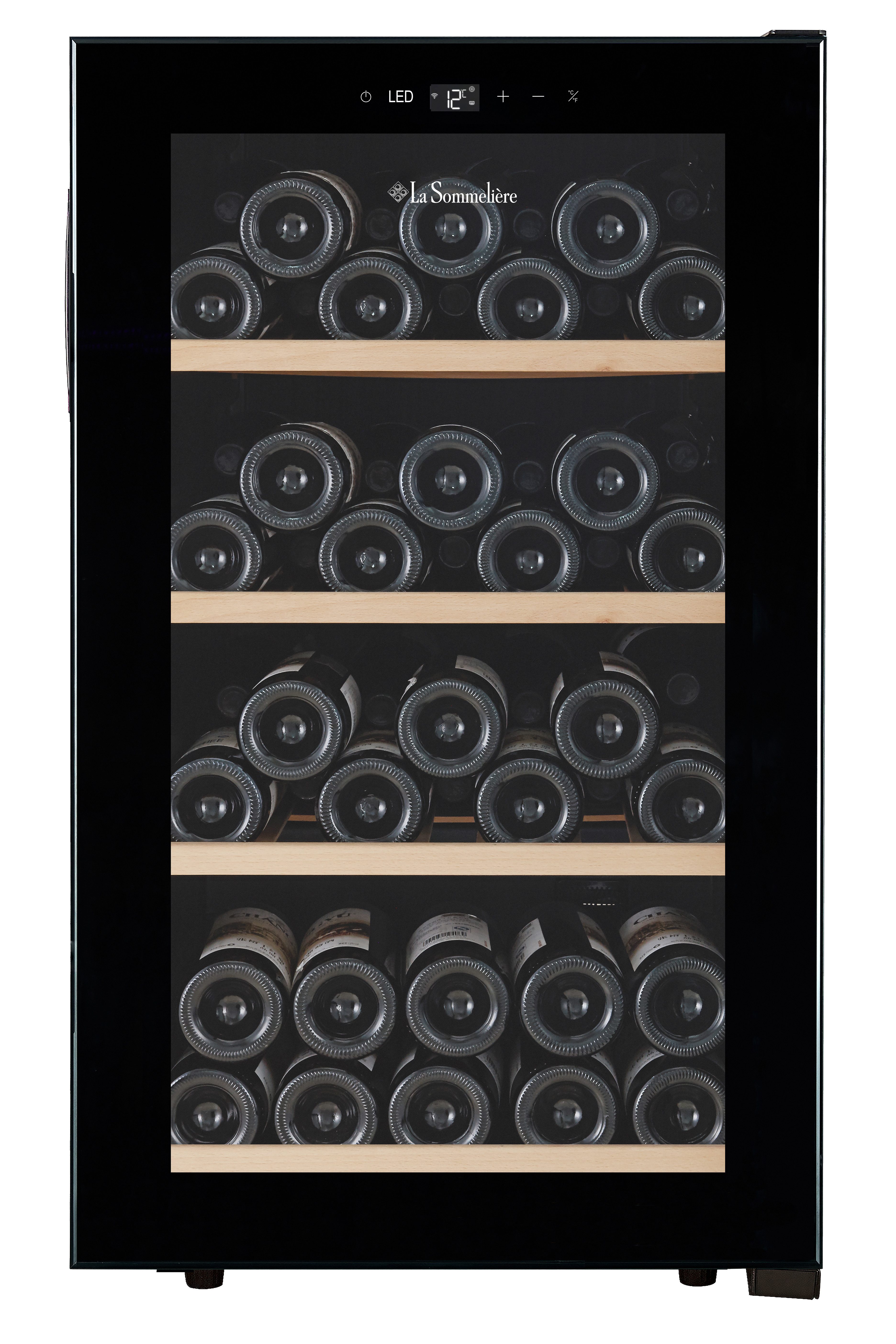 La Sommelière Weinkühlschrank SMART52, für 52 Standardflaschen á 0,75l,Wifi