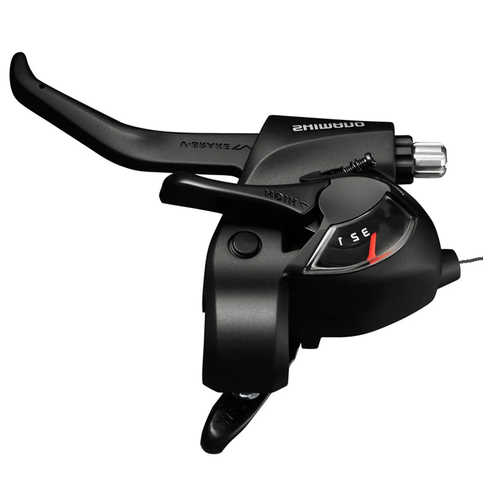 Shimano Важіль перемикання передач Tourney ST-EF41 EZ Fire Plus (1 St), Важіль перемикання передач Fahrrad Schaltgriff Mountainbike Kettenschaltung