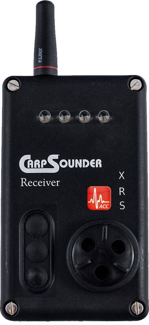 Carp Sounder elektronischer Bissanzeiger Carp Sounder ROC XRS ACC Bissanzeiger-Set 3+1 versch. Farben, (3 Bissanzeigern, 1 Receiver, Transportkoffer)