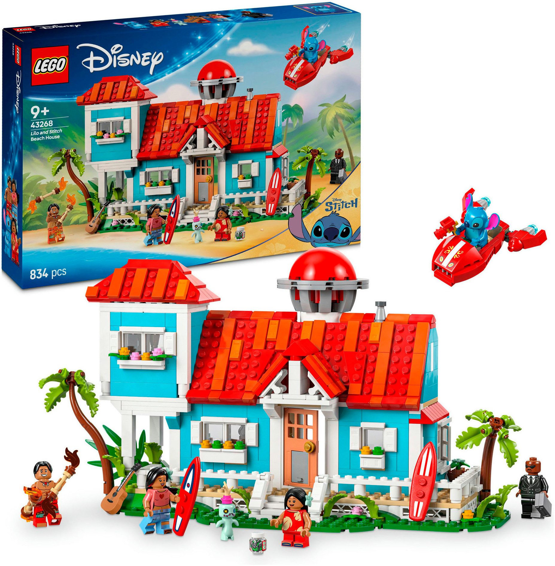 LEGO® Das Strandhaus aus „Lilo und Stitch“ (43268), LEGO® Disney Classic Ko günstig online kaufen