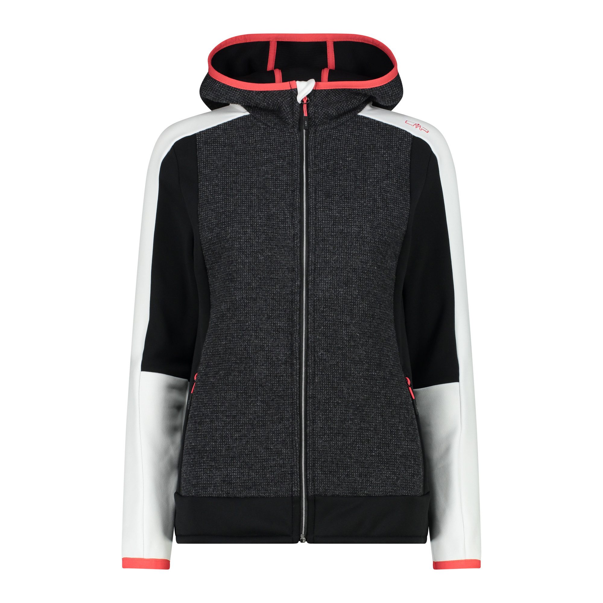 Outdoorjacke CMP Damen Jacke Woman Jacket Fix Hood 34M2826