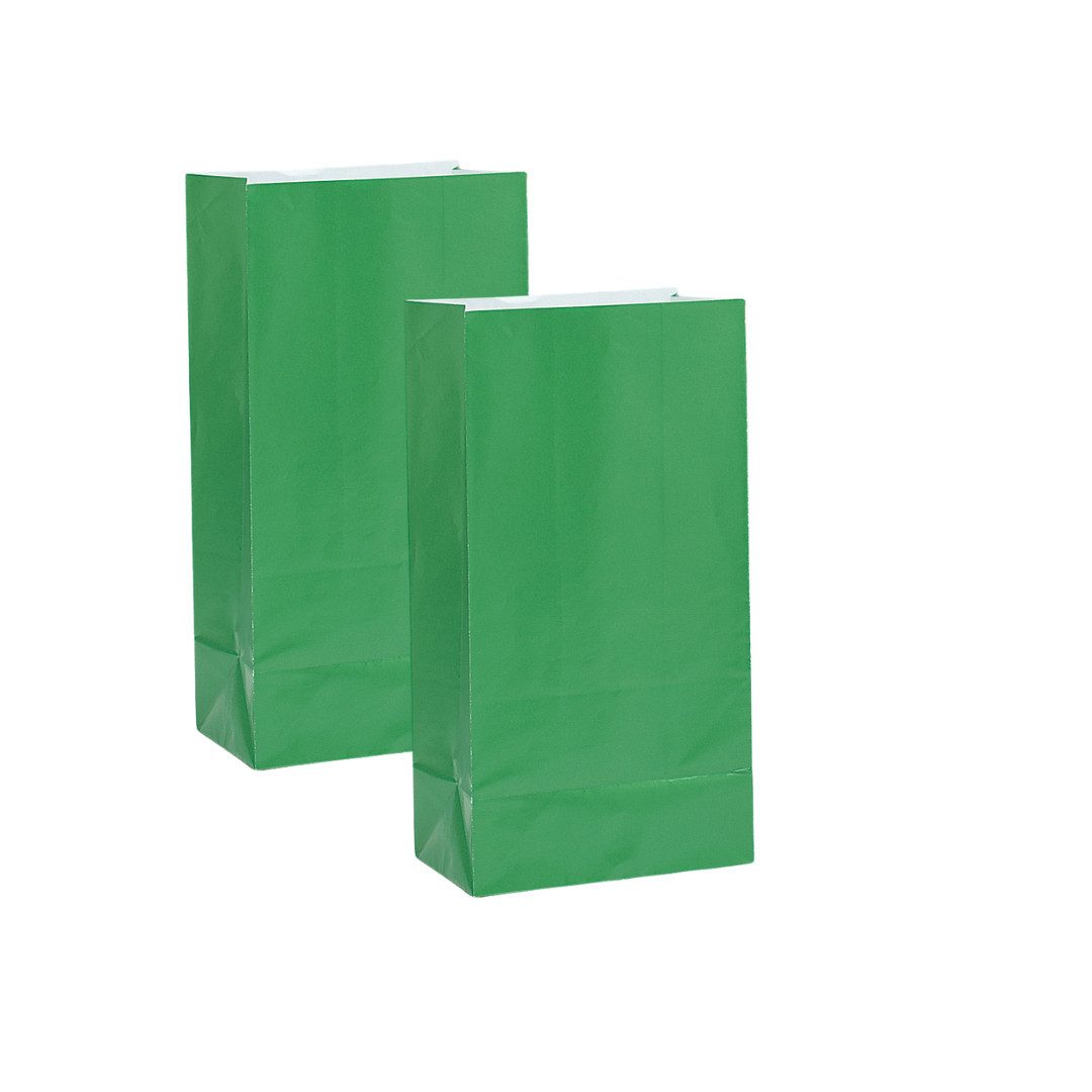 Partystrolche Tragetasche Papiertüte Geschenktüte 10 bzw. 12 Stück für kleine Geschenke