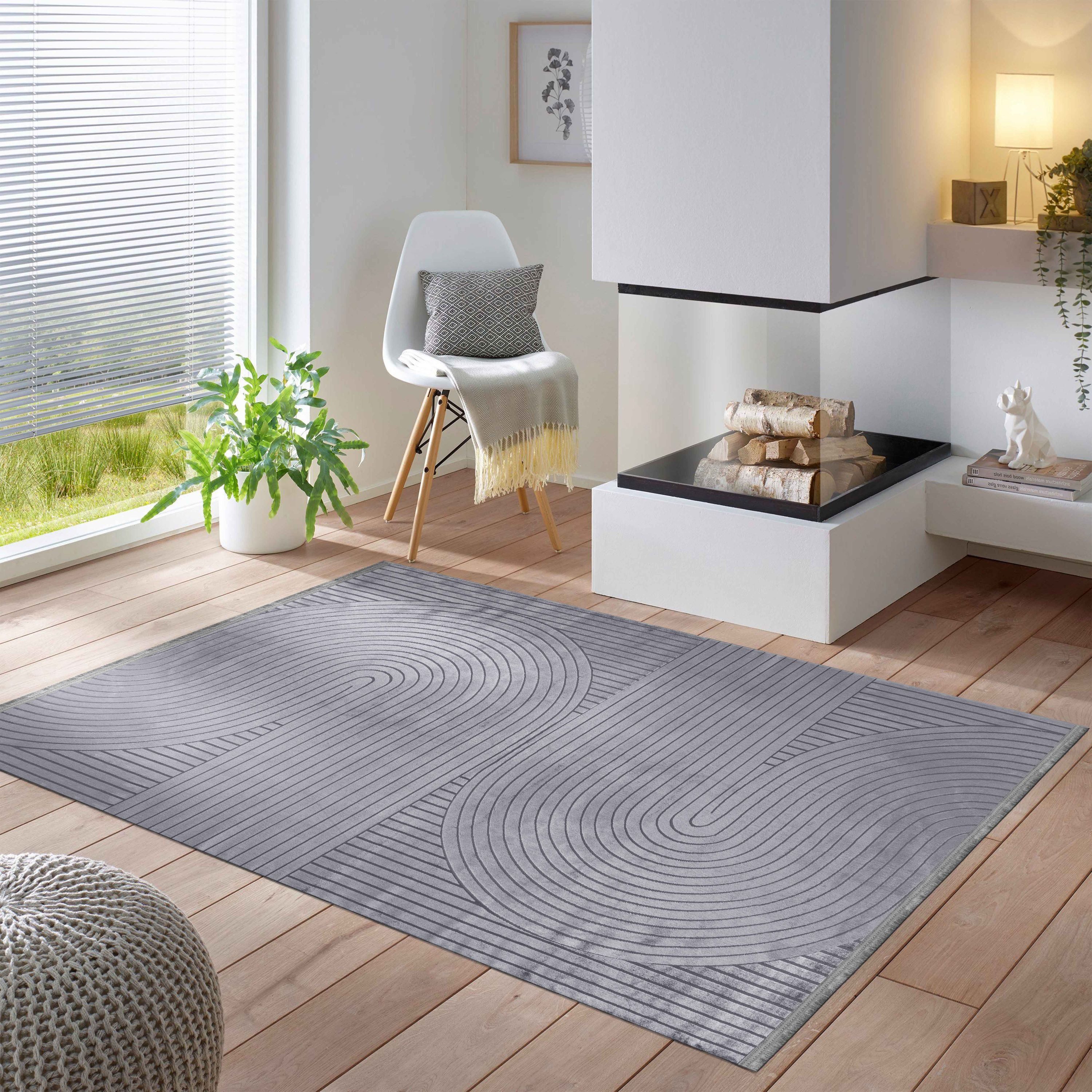 SIMPEX24 Teppich Unicolor - Einfarbig, Rechteckig, günstig online kaufen