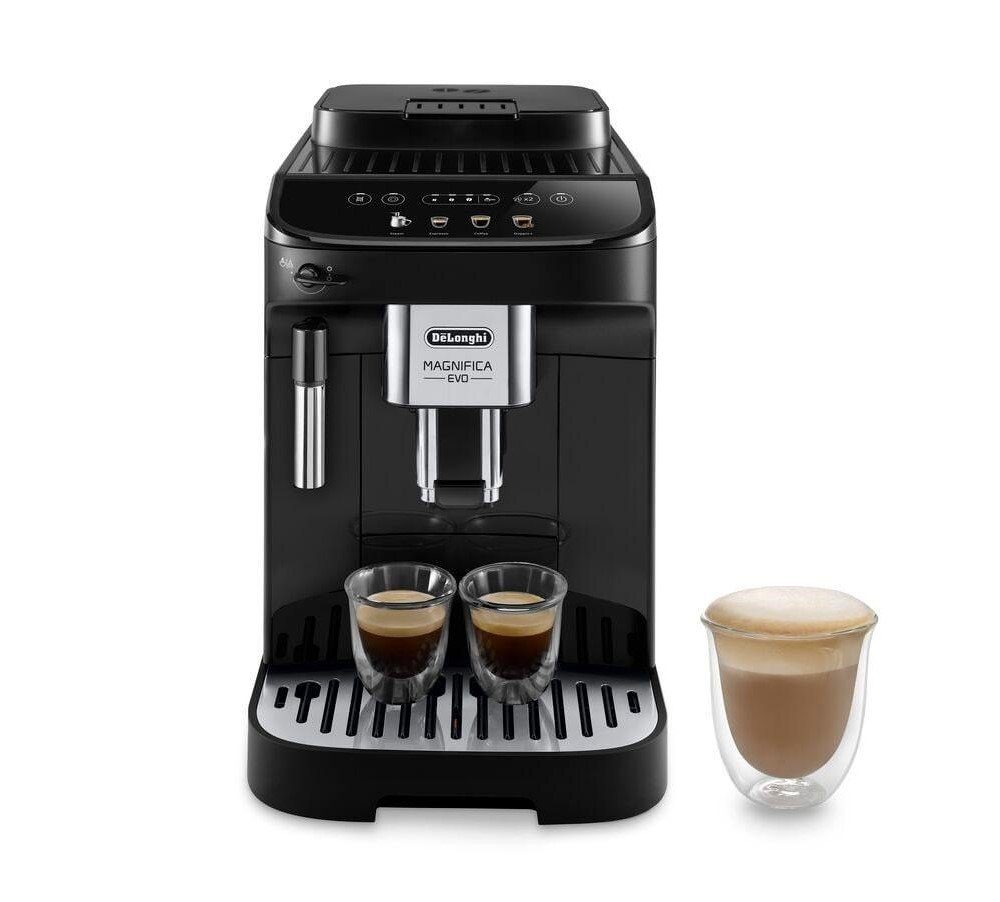 De'Longhi Kaffeevollautomat, herausnehmbare Brühgruppe, Milchdüse