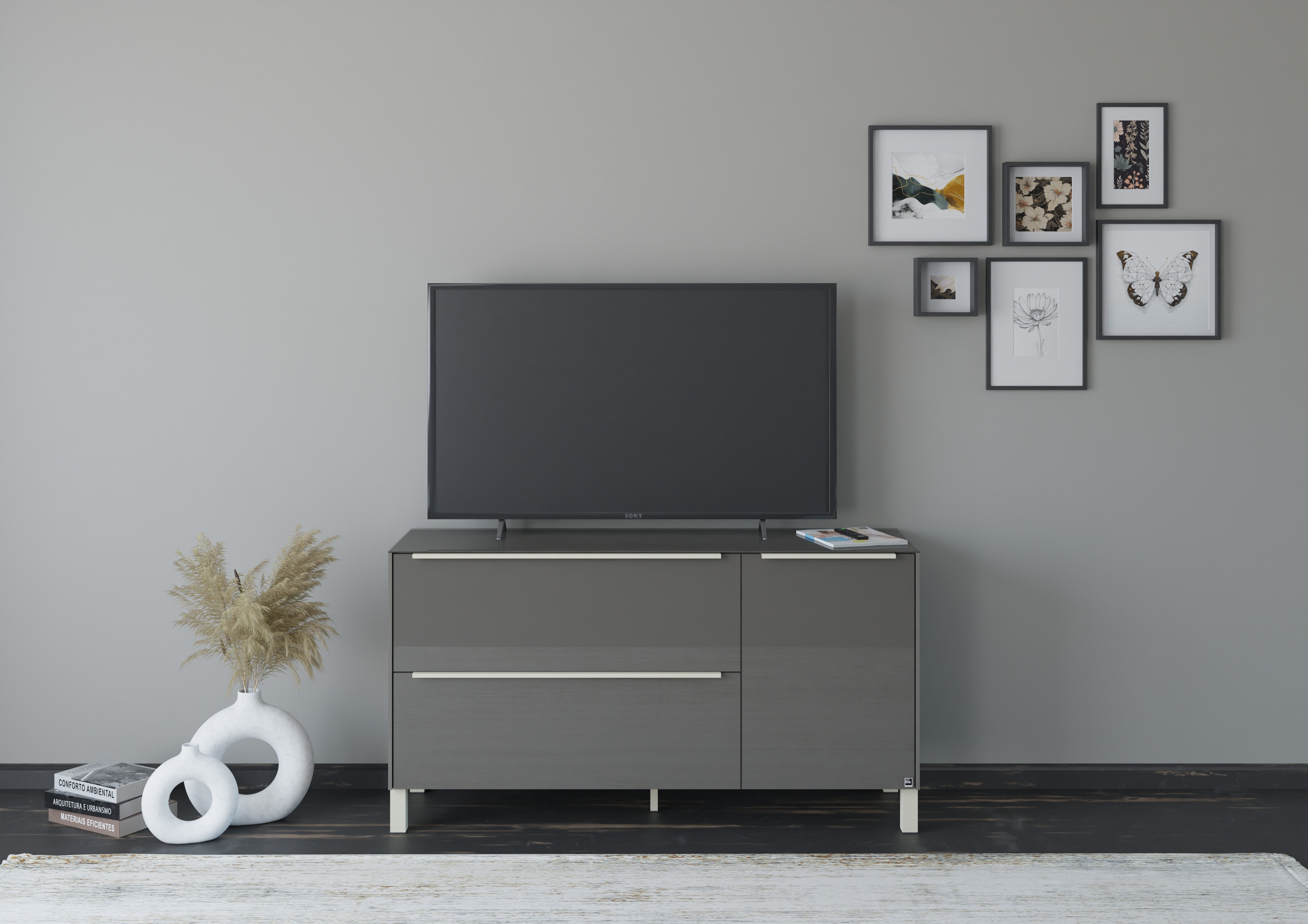 set one by Musterring Lowboard Reno (1 St), Mit Vierkantfuß in diversen Farben, 75 cm Höhe & Farbauswahl