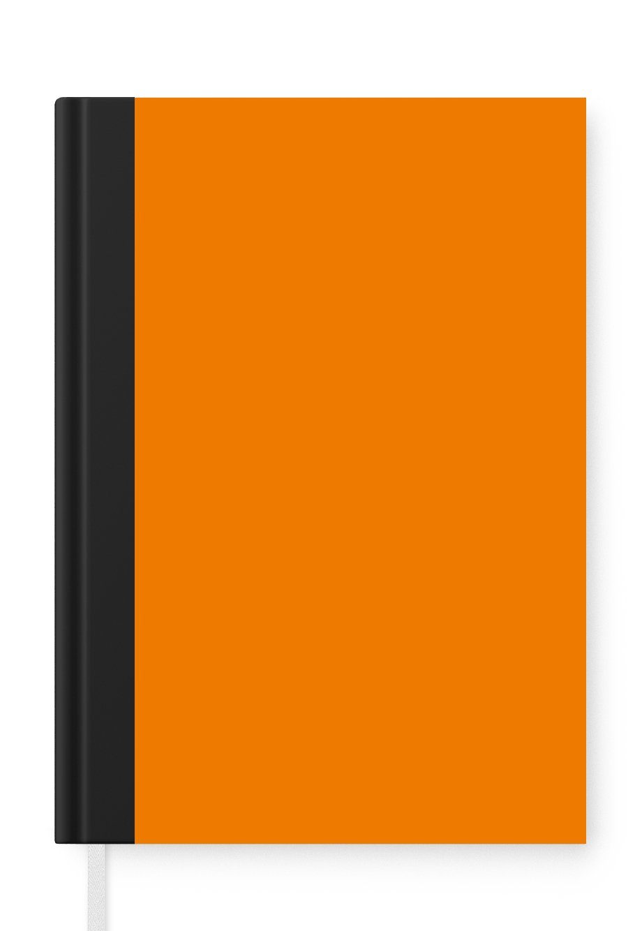 Seiten, A5, Merkzettel, 98 Jahreszeiten Orange Notizbuch Haushaltsbuch MuchoWow Herbst - - Farbe, Journal, Notizheft, - Tagebuch,